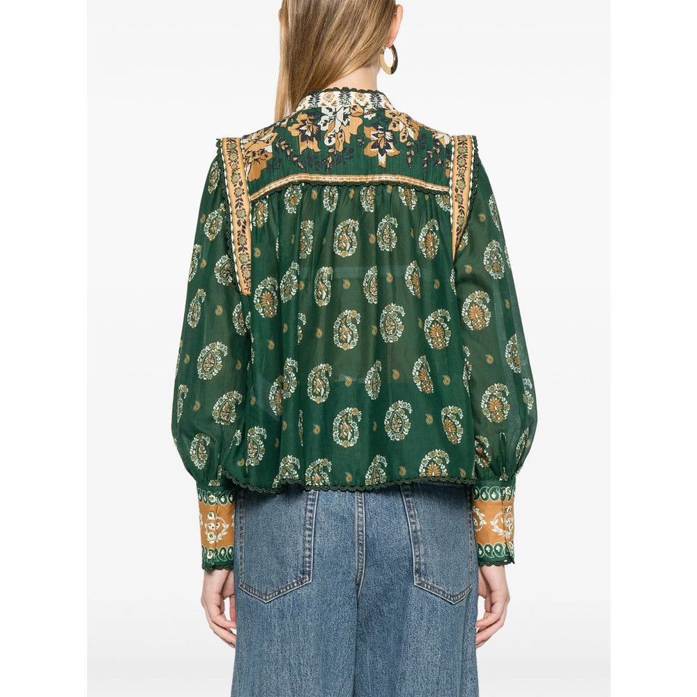 Farm Rio Farm Rio GREEN Tops - Blouses Size S / US 4 / IT 40 - 5 Thumbnail
