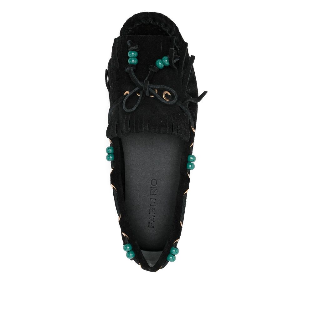 Farm Rio Farm Rio BLACK Loafers Size US 8 / IT 38 - 4 Thumbnail