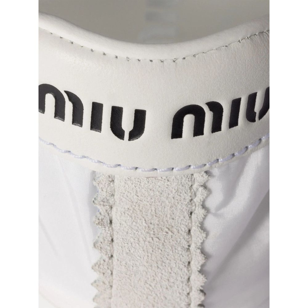 Miu Miu Miu Miu WHITE Trainers Size US 10 / IT 40 - 4 Thumbnail