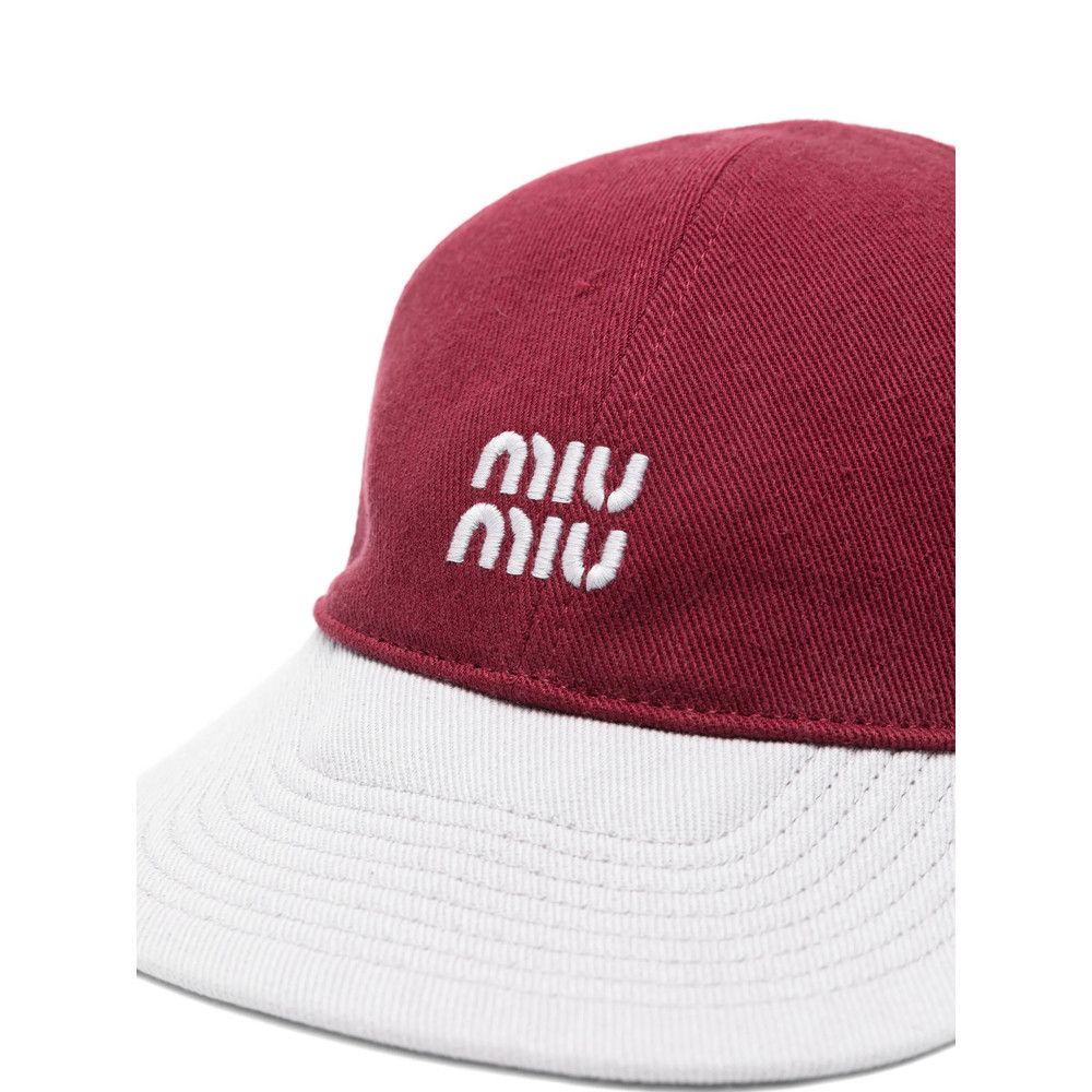 Miu Miu Miu Miu RED Hats Size ONE SIZE - 2 Thumbnail