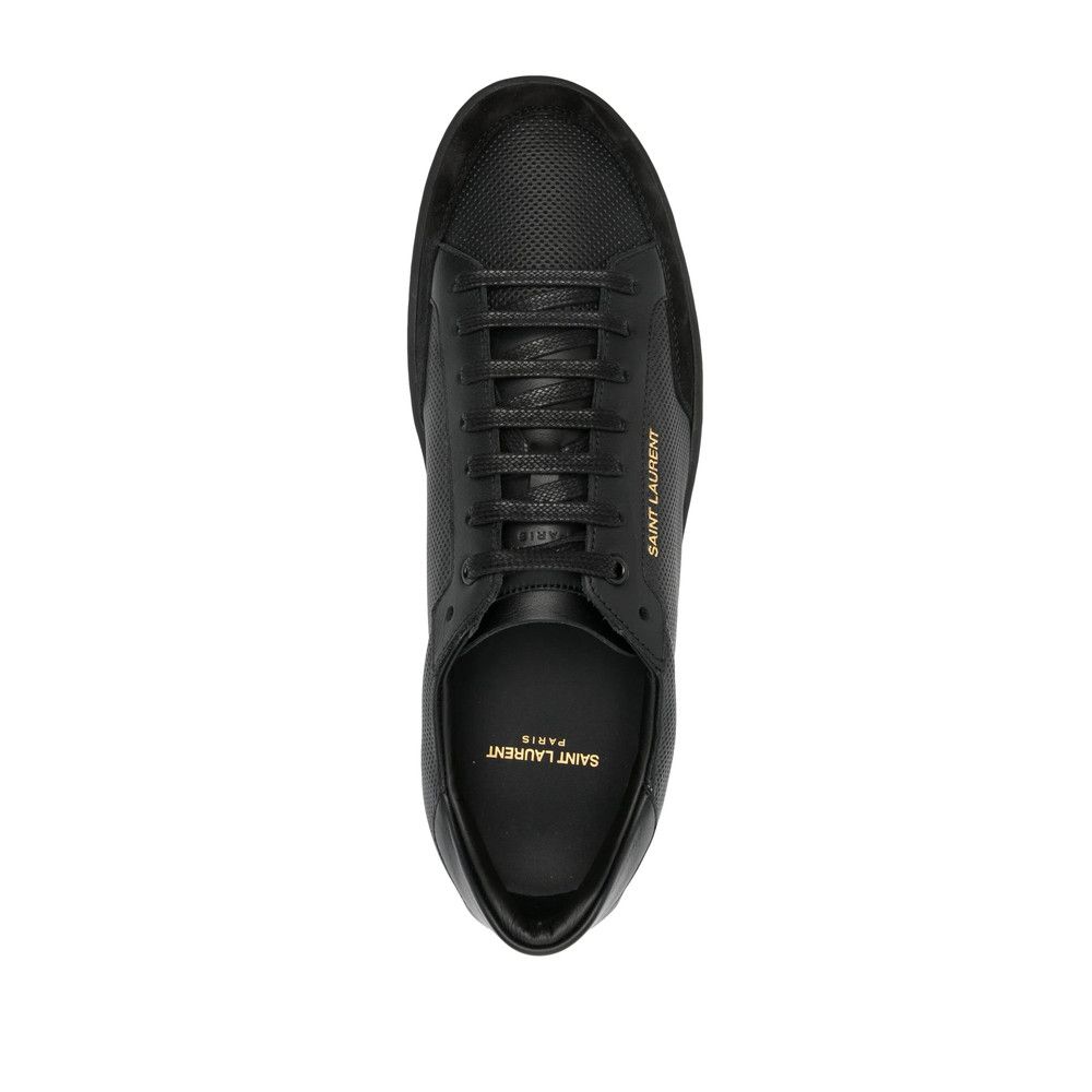 Saint Laurent Paris Saint Laurent BLACK Trainers - Low-Tops Size US 8 / EU 41 - 4 Thumbnail