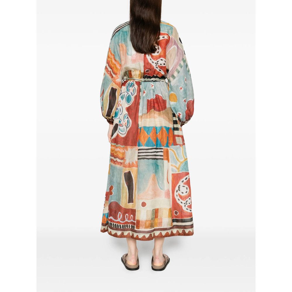 ALEMAIS Alemais RED Dresses - Day Dresses Size L / US 10 / IT 46 - 3 Thumbnail