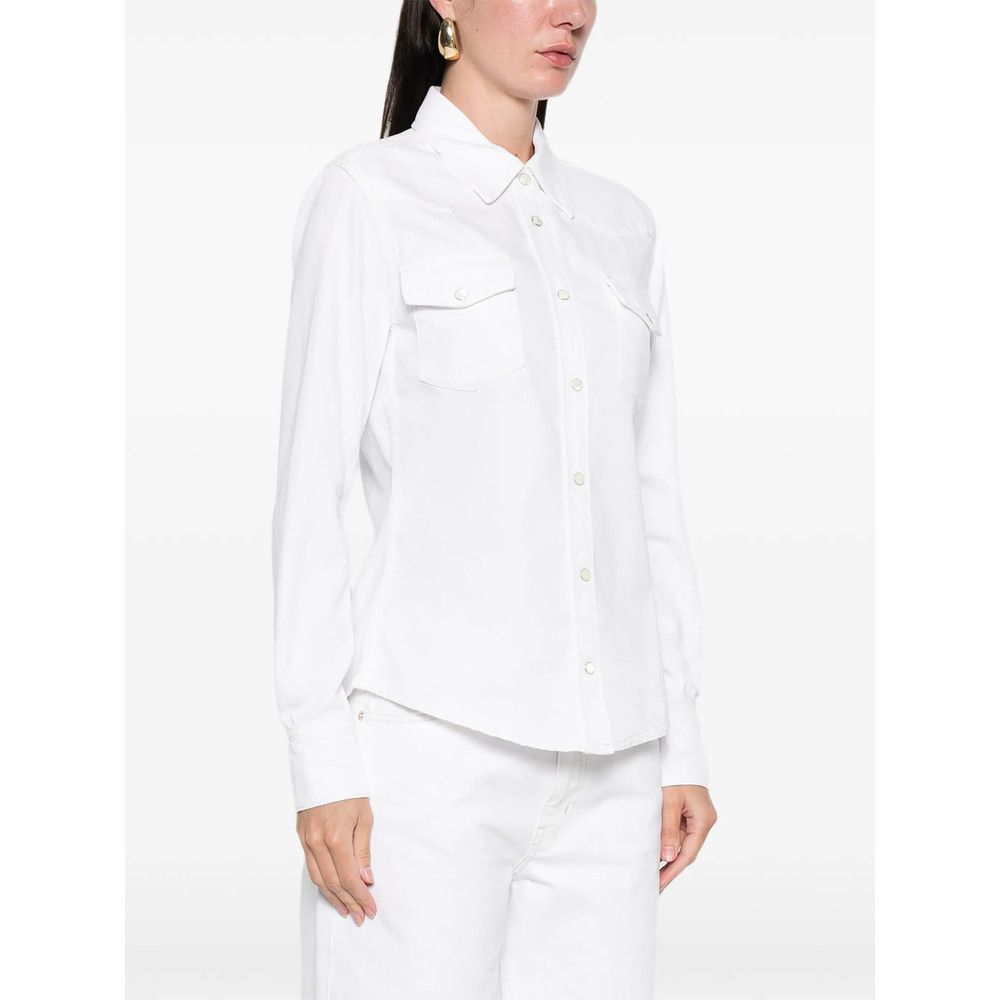 Frame Frame WHITE Tops - Shirts Size XS / US 0-2 / IT 36-38 - 2 Thumbnail