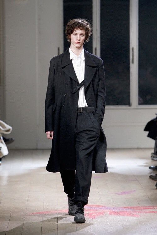 Yohji Yamamoto Yohji Yamamoto Double-Breasted Coat Size US M / EU 48-50 / 2 - 2 Thumbnail