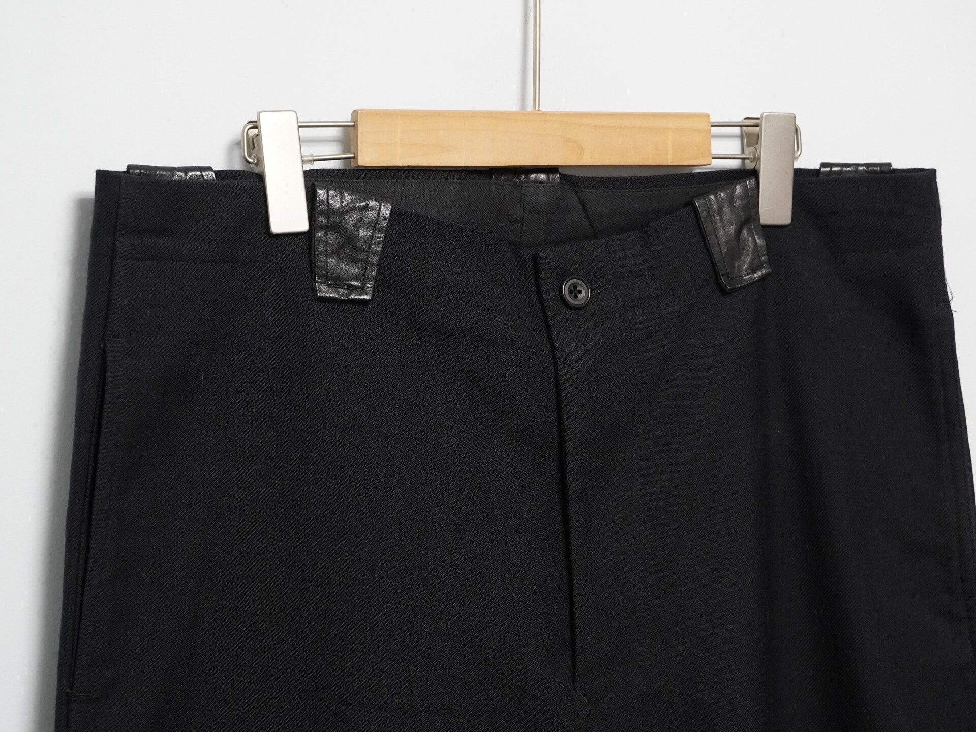Yohji Yamamoto black long pants by yohji yamamoto Size US 30 / EU 46 - 4 Thumbnail