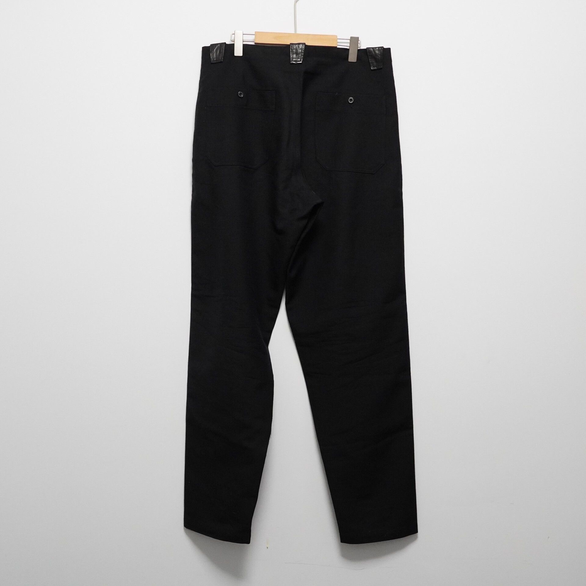 Yohji Yamamoto black long pants by yohji yamamoto Size US 30 / EU 46 - 2 Thumbnail