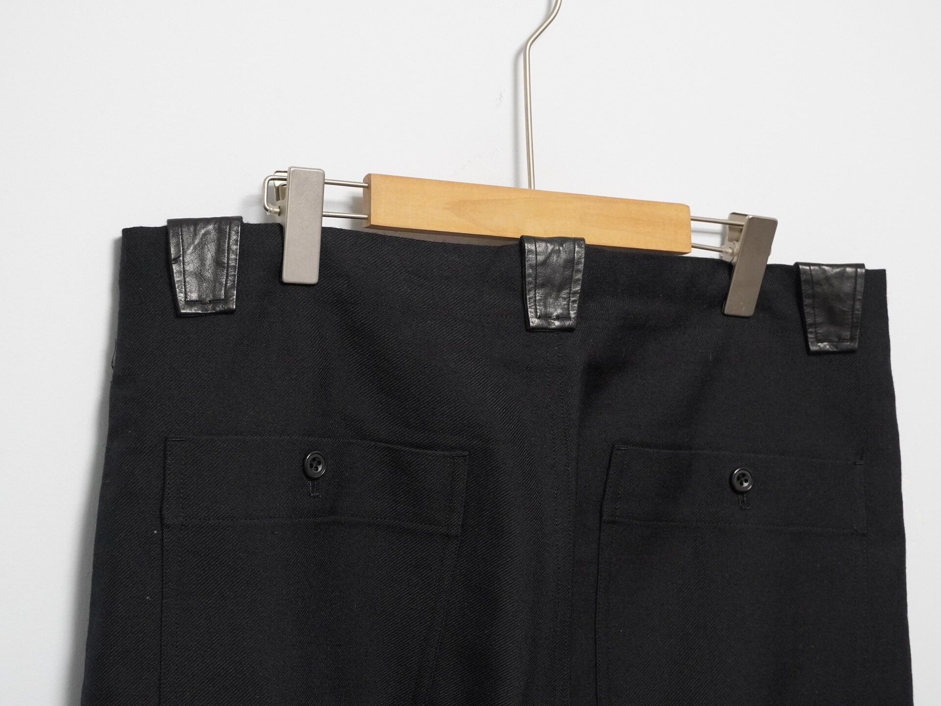 Yohji Yamamoto black long pants by yohji yamamoto Size US 30 / EU 46 - 3 Thumbnail