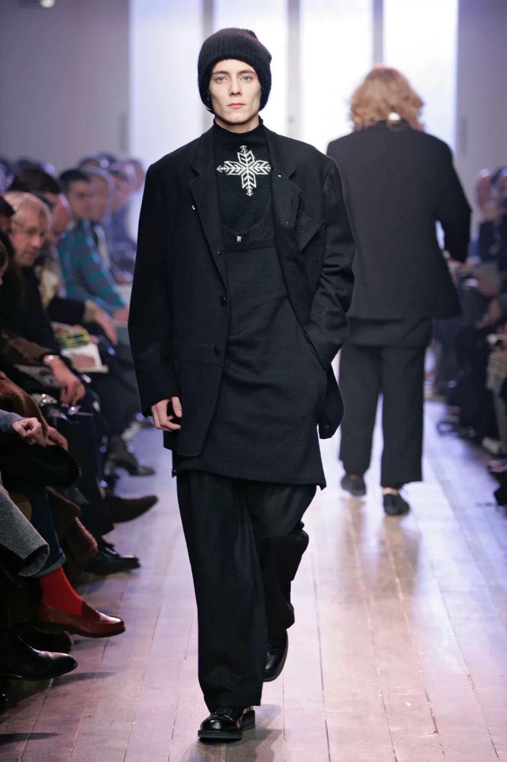 Yohji Yamamoto Yohji Yamamoto 2005 Black Drawstring Pants Size US 28 / EU 44 - 3 Thumbnail