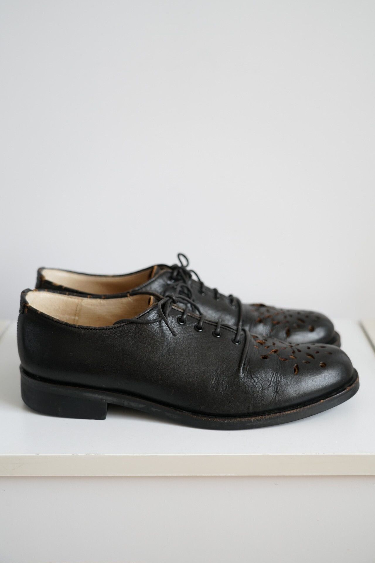 Yohji Yamamoto Yohji Yamamoto Black Leather Shoes Size US 10 / EU 43 - 2 Thumbnail
