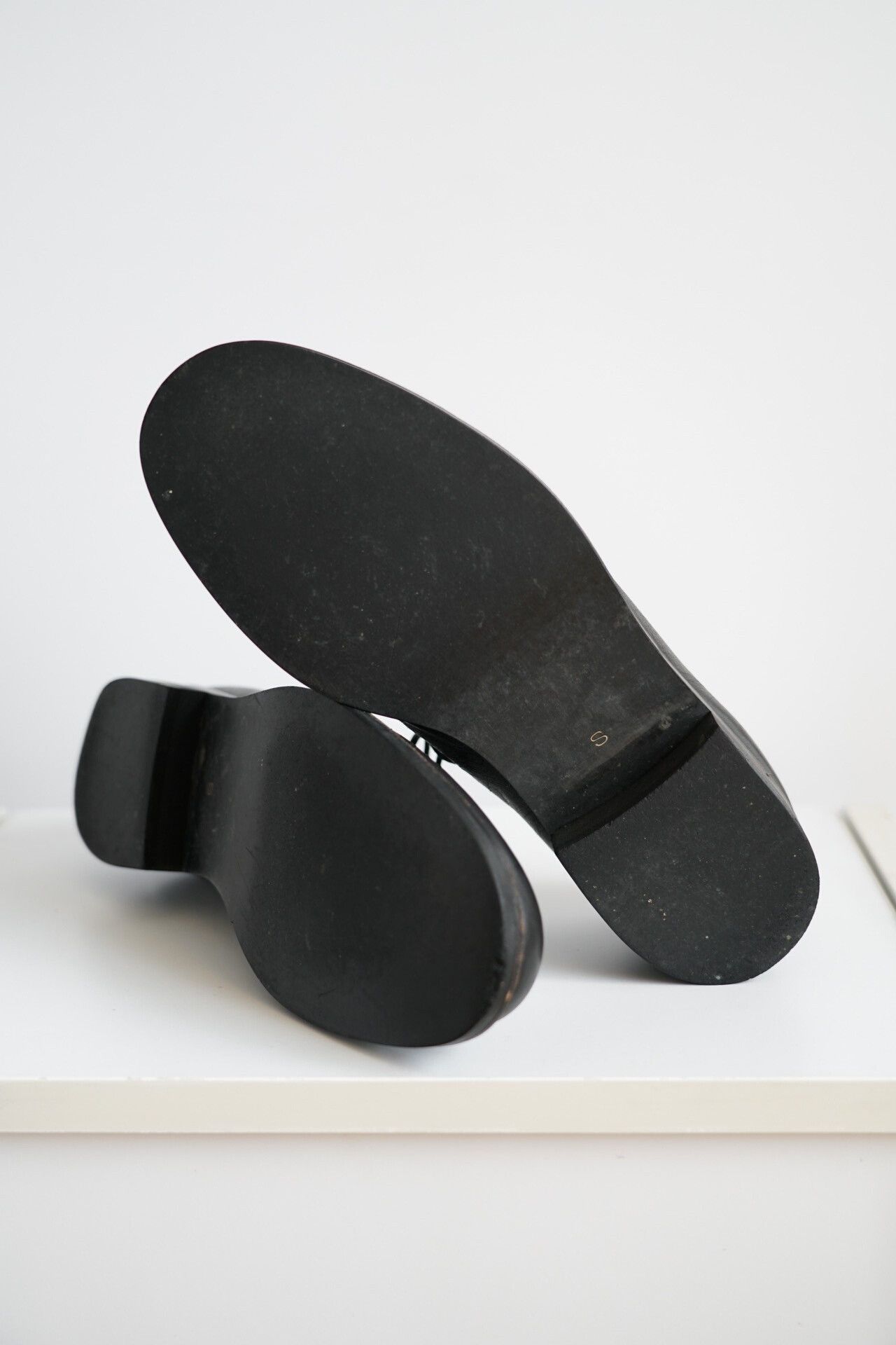 Yohji Yamamoto Yohji Yamamoto Black Leather Shoes Size US 10 / EU 43 - 4 Thumbnail