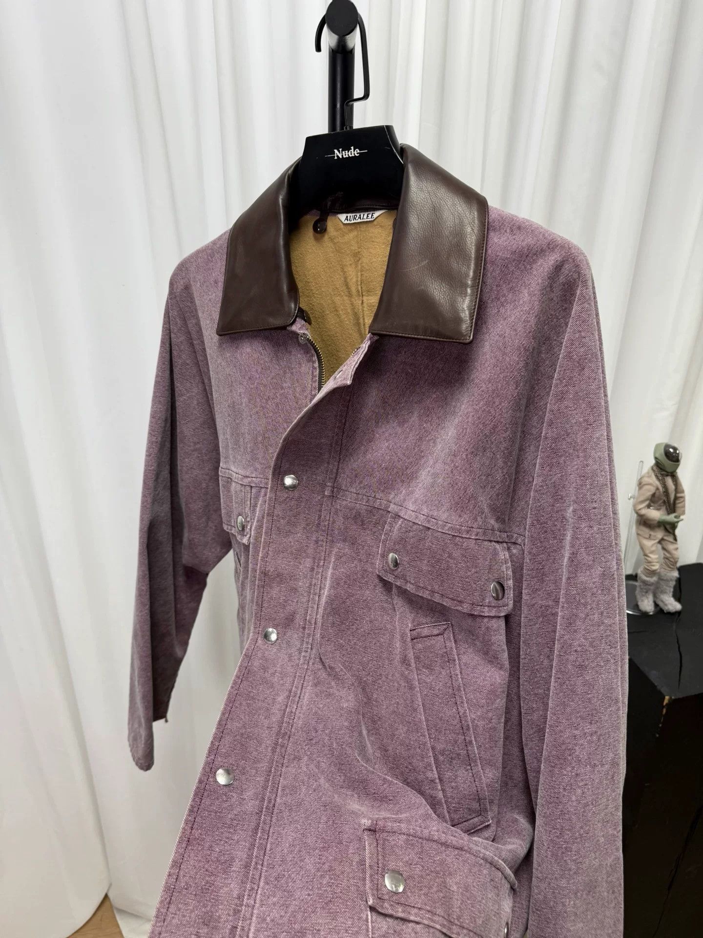 Auralee auraLEE canvas wash hunting jacket size 4 Size US L / EU 52-54 / 3 - 3 Thumbnail