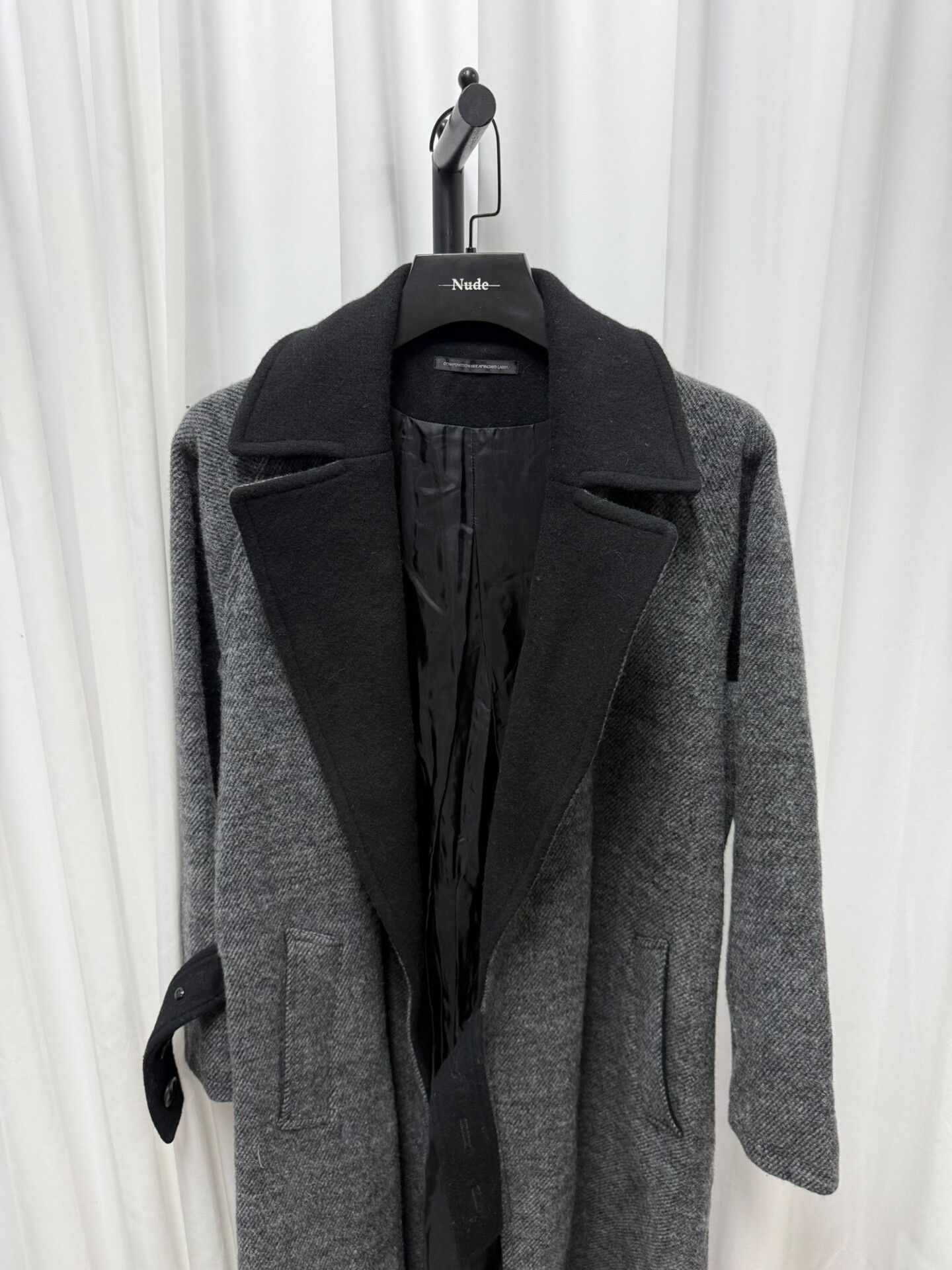 Yohji Yamamoto thick wool blend coat by yohji yamamoto Size US M / EU 48-50 / 2 - 7 Thumbnail