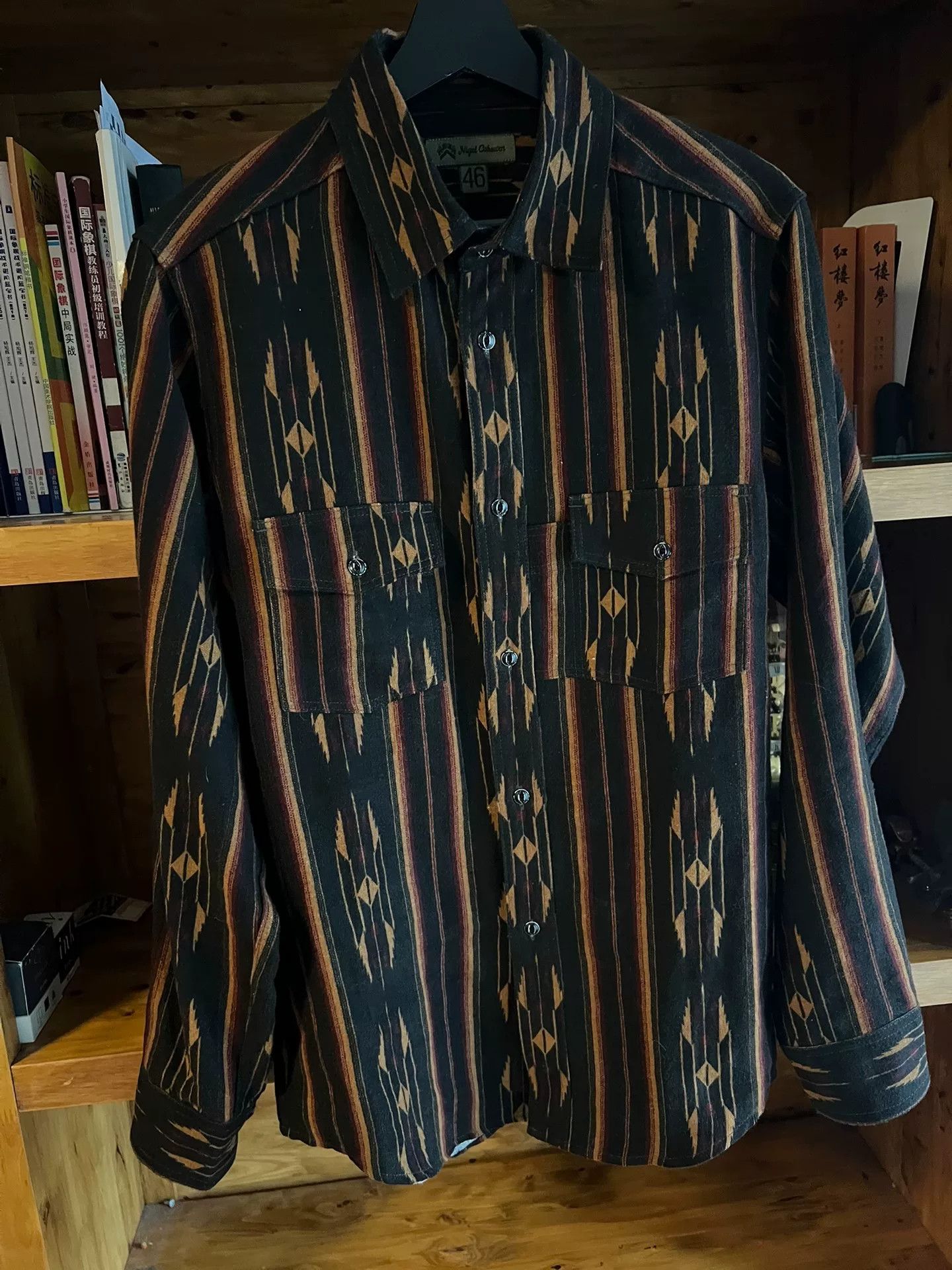 Nigel Cabourn Nigel Cabourn Navajo Thick Shirt Size US L / EU 52-54 / 3 - 2 Thumbnail