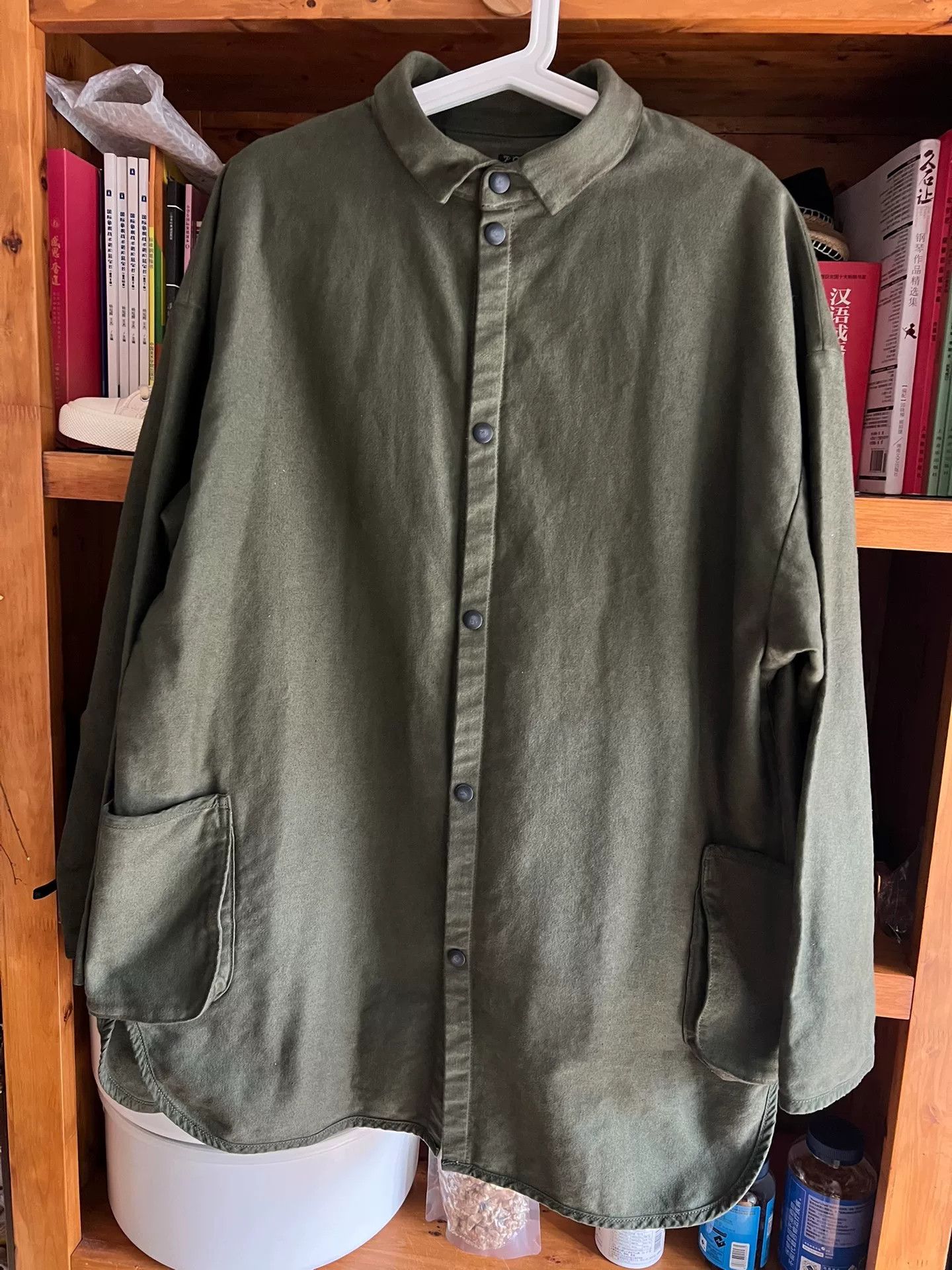 Porter Classic porter classic moleskin olive green work coat Size US M / EU 48-50 / 2 - 3 Thumbnail