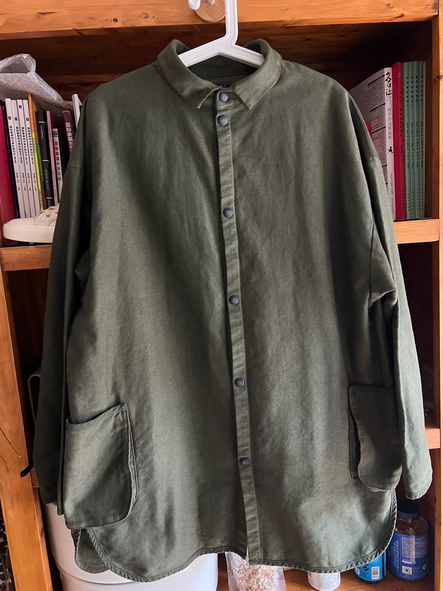 Porter Classic porter classic moleskin olive green work coat Size US M / EU 48-50 / 2 - 2 Thumbnail