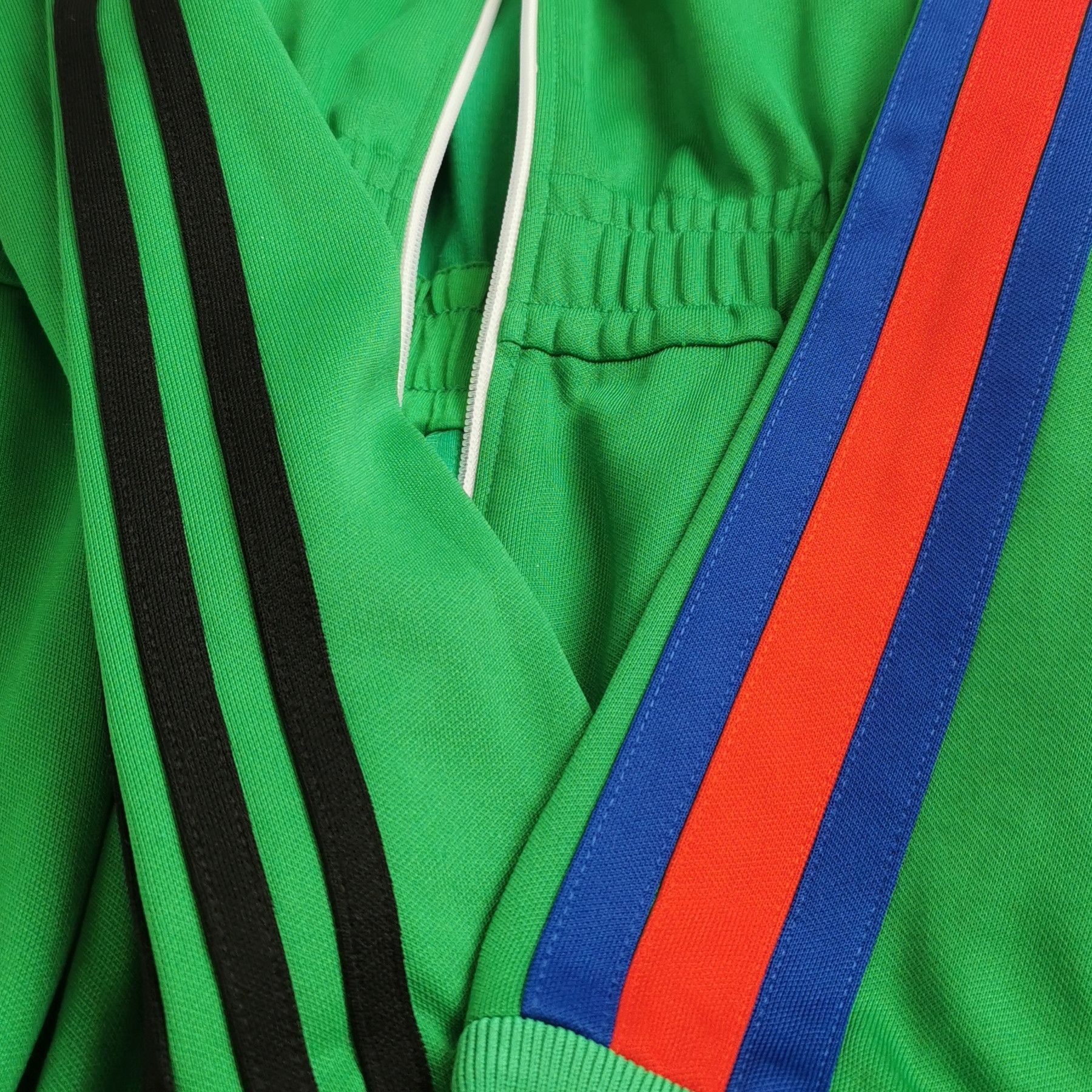 Gucci Gucci x adidas Green Logo Zip Collar Jumpsuit Size 40" / US 18 - 7 Thumbnail