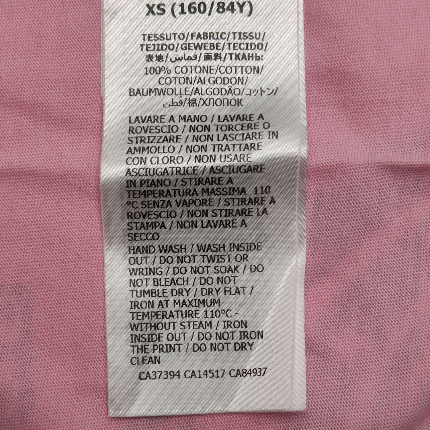 Gucci Gucci XS Pink Cotton Round Neck Graphic T-Shirt Size XS / US 0-2 / IT 36-38 - 18 Thumbnail