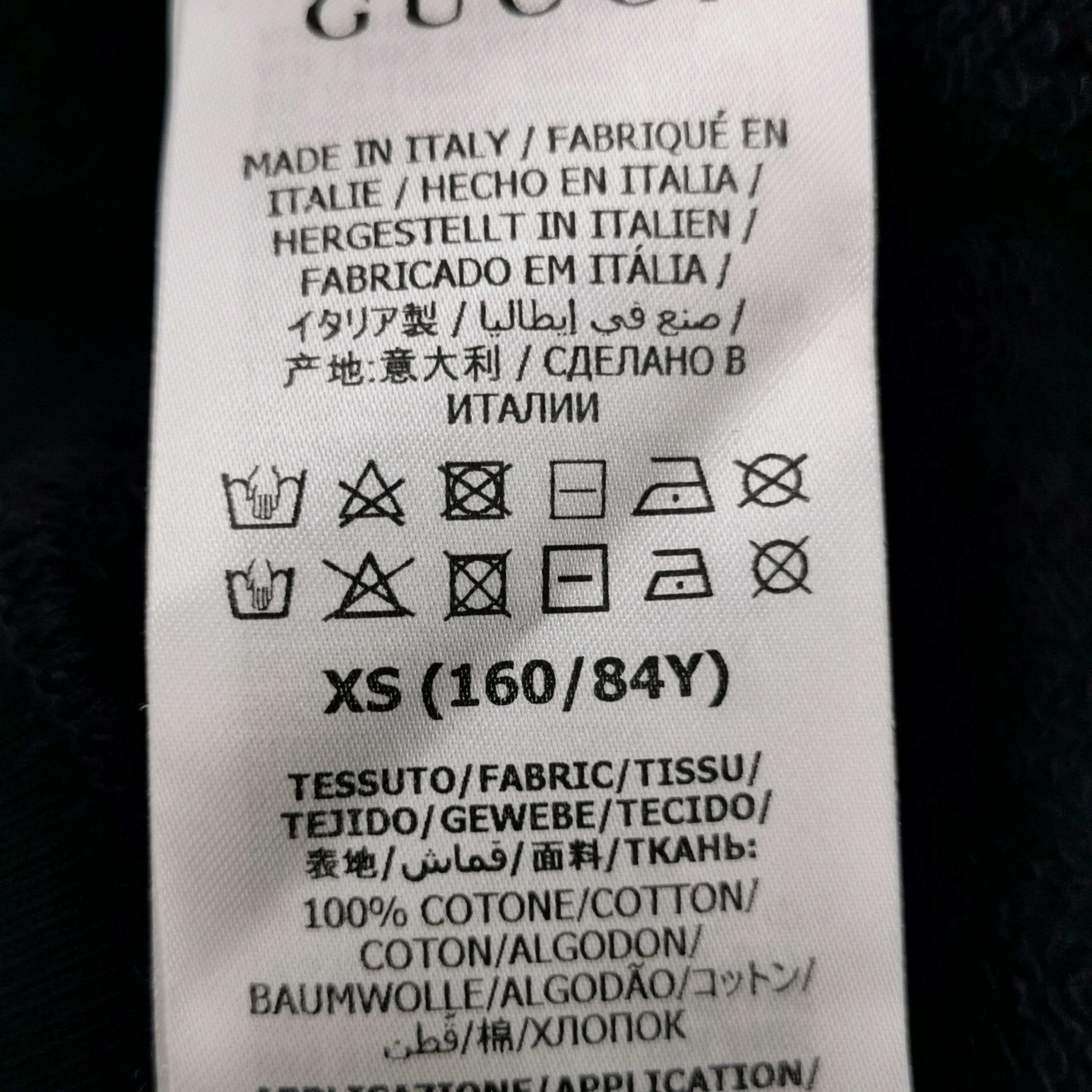 Gucci Gucci Black Sweatshirt with Cat Graphic Size S / US 4 / IT 40 - 13 Thumbnail