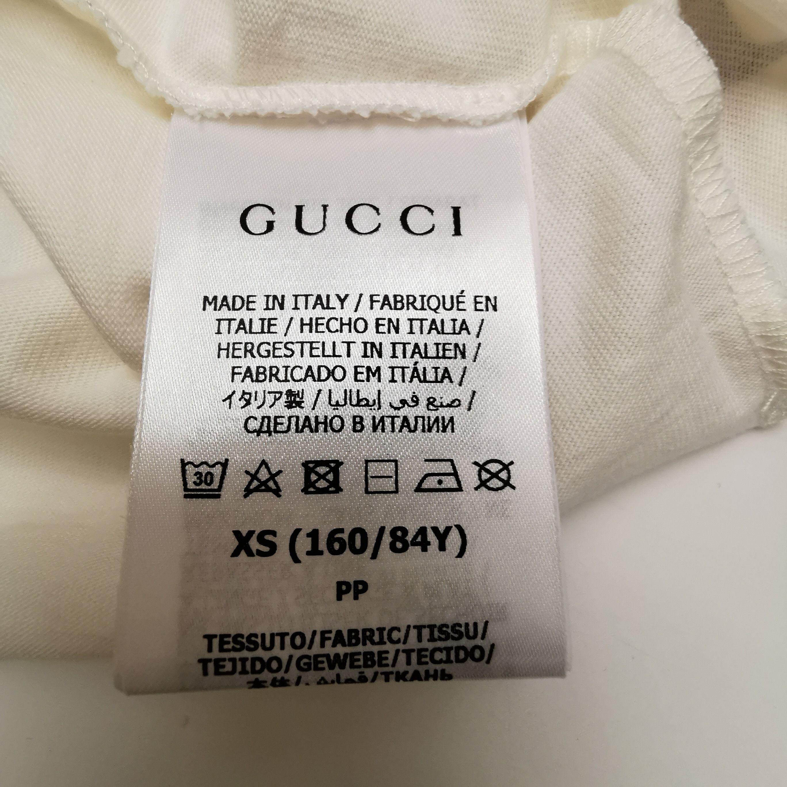 Gucci Gucci x adidas Collab Cropped V-Neck Logo T-Shirt XS Size XS / US 0-2 / IT 36-38 - 14 Thumbnail