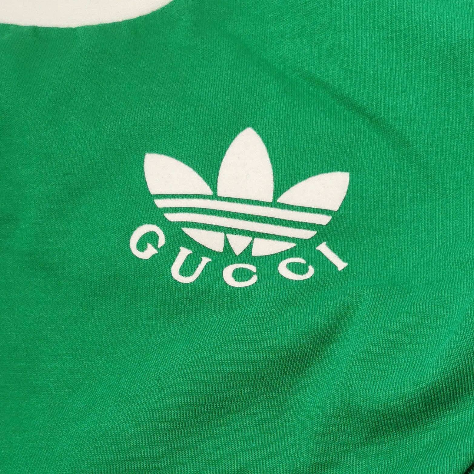 Gucci Gucci x Adidas Green Striped Logo Cotton Dress XXS Size XXS / US 00 / IT 34 - 6 Thumbnail