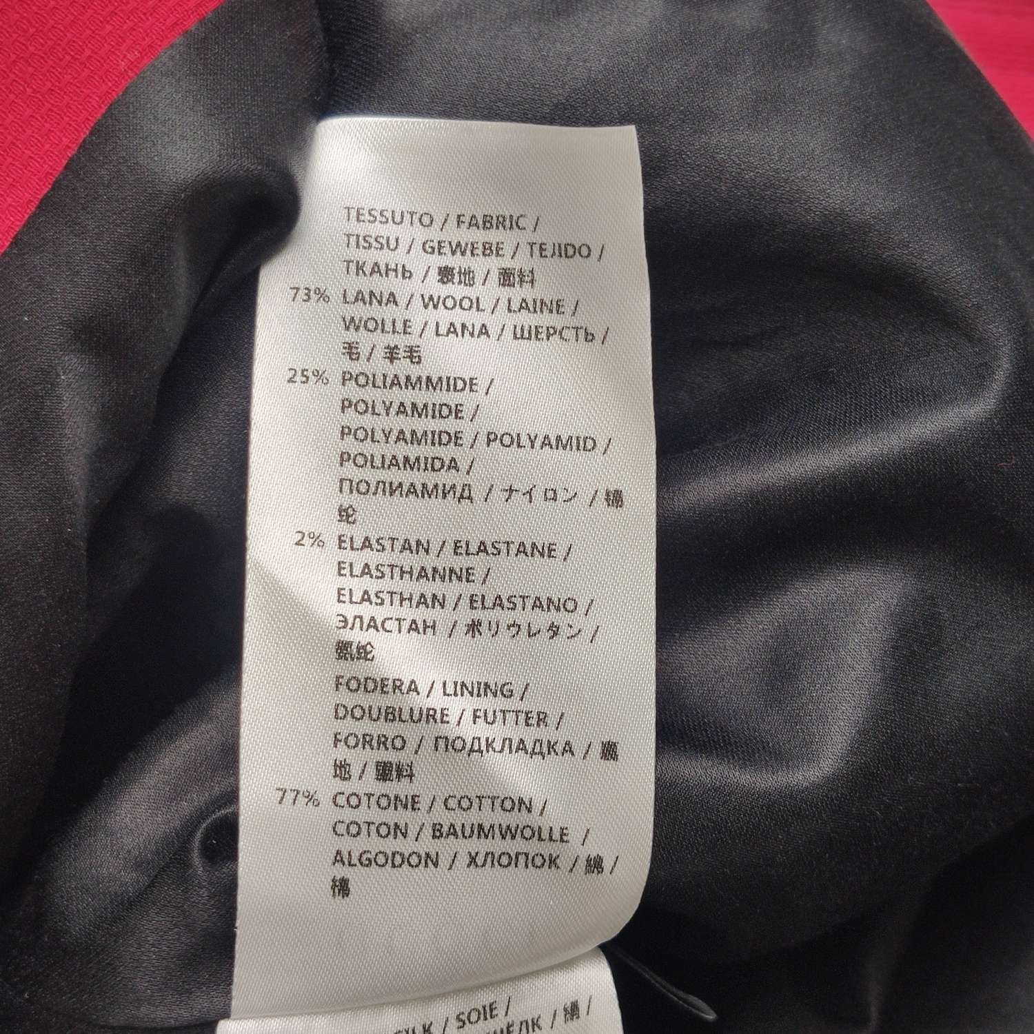 Gucci Gucci Red Wool Blend Single-Breasted Lapel Coat XS Size XS / US 0-2 / IT 36-38 - 16 Thumbnail