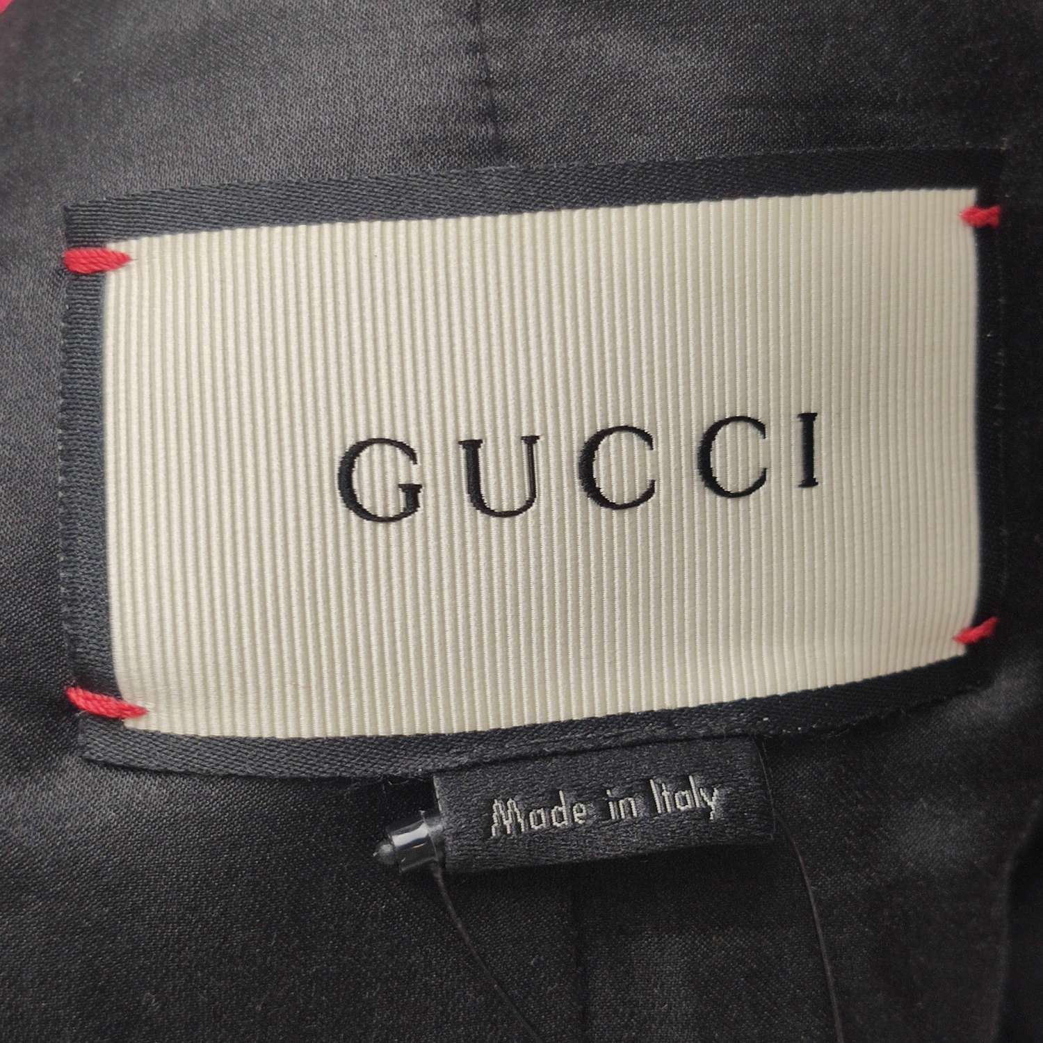 Gucci Gucci Red Wool Blend Single-Breasted Lapel Coat XS Size XS / US 0-2 / IT 36-38 - 9 Thumbnail