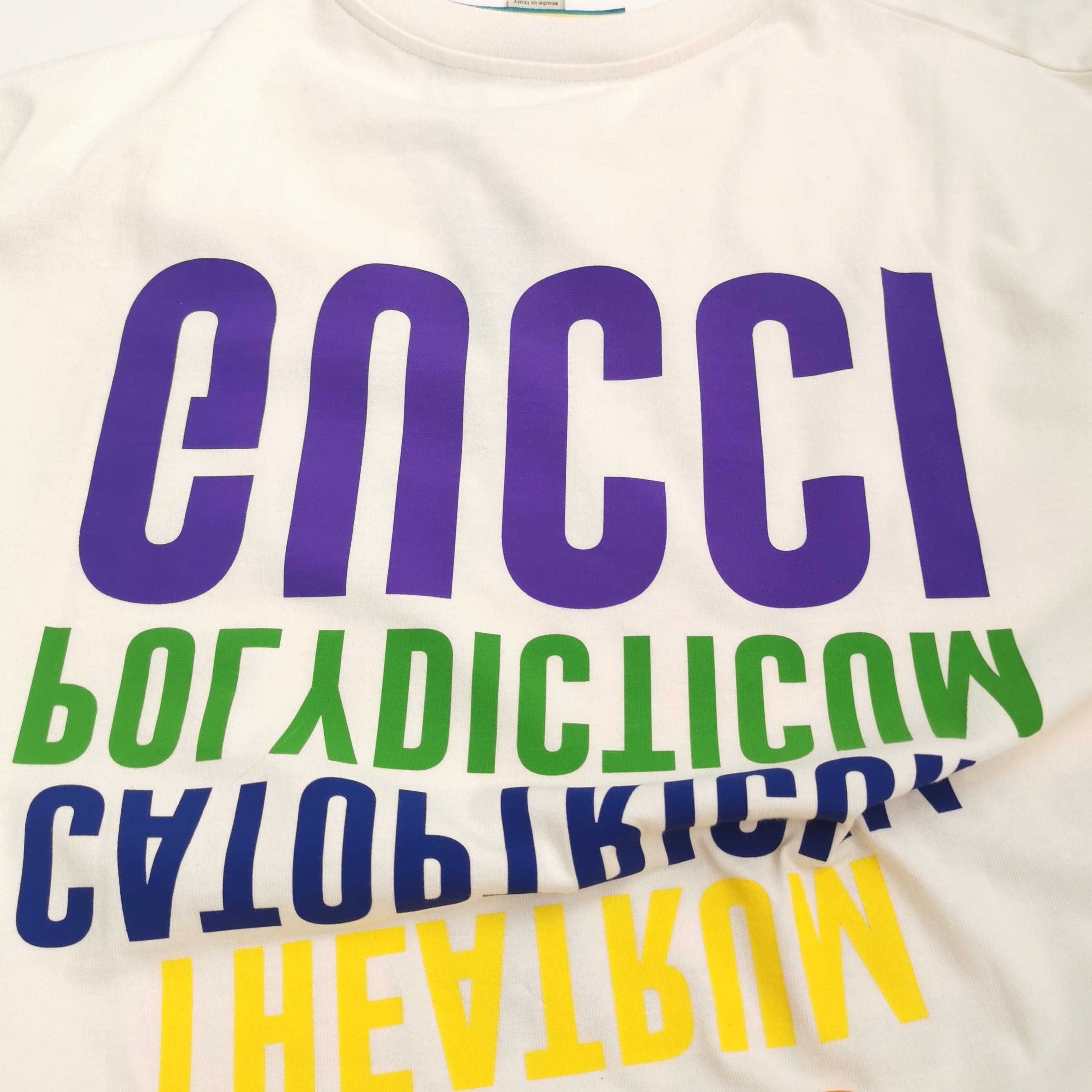 Gucci Adidas x Gucci White Logo Graphic T-Shirt Size S / US 4 / IT 40 - 5 Thumbnail