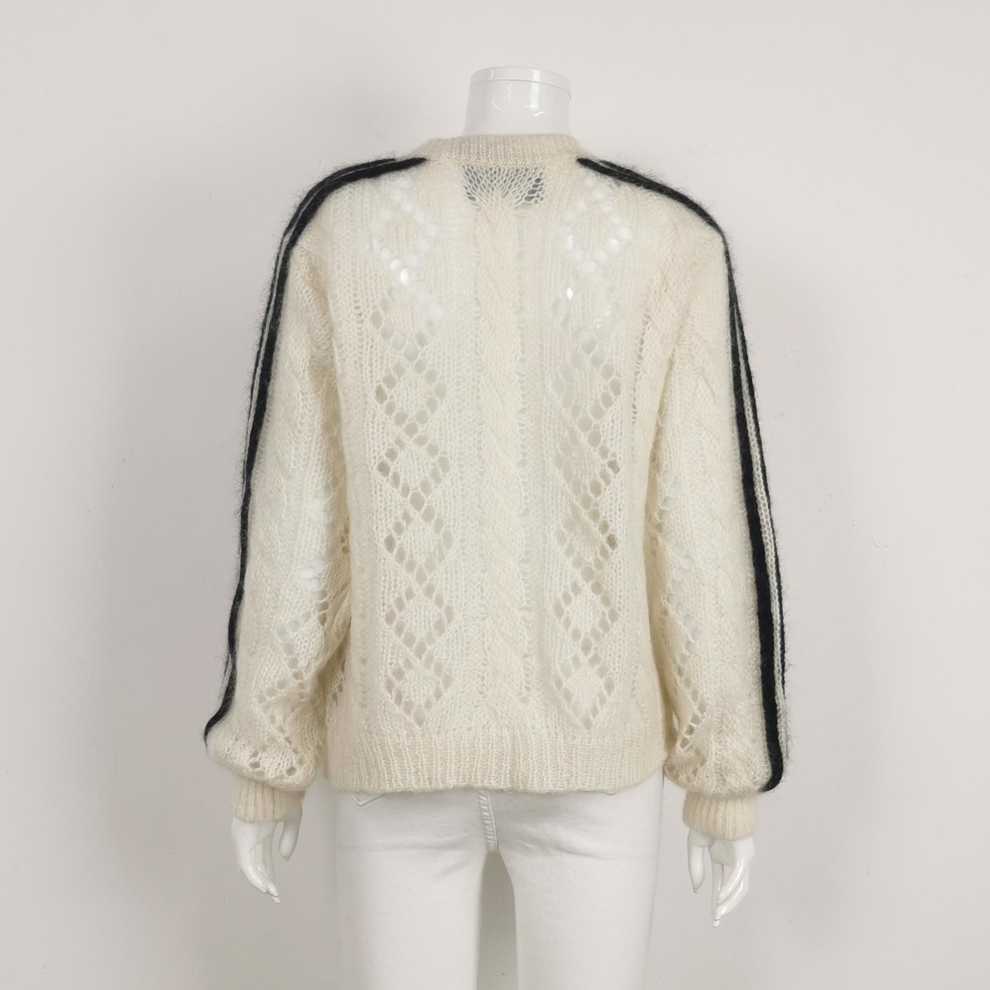 Gucci Gucci x adidas Mohair Wool Blend Cardigan M Size M / US 6-8 / IT 42-44 - 4 Thumbnail