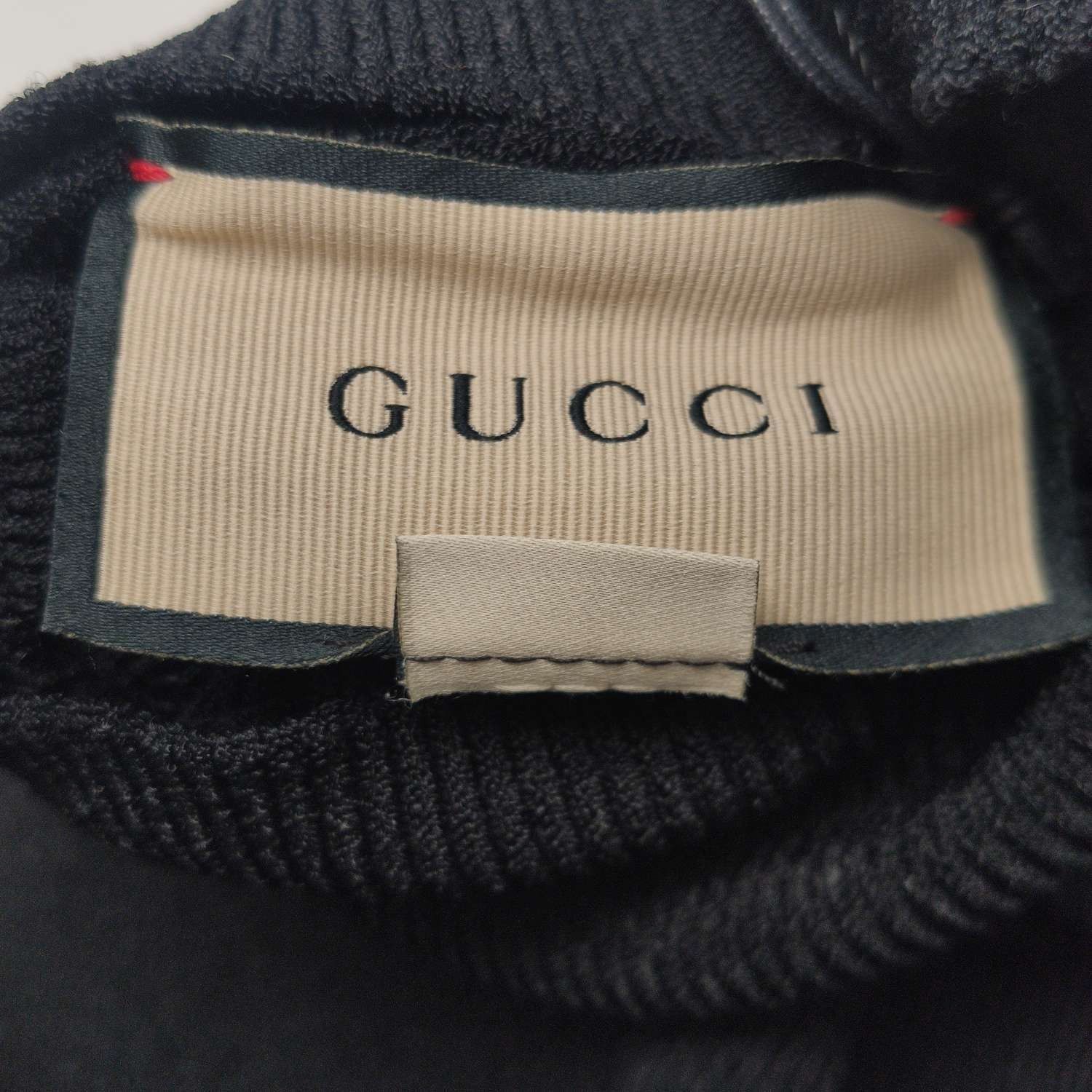 Gucci Gucci L Solid Logo High-Neck Sleeveless Knit Size L / US 10 / IT 46 - 11 Thumbnail