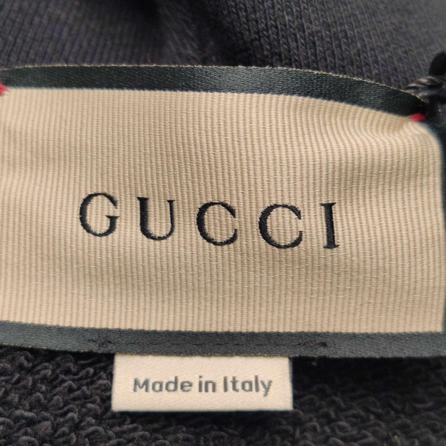 Gucci Gucci Black Hollywood Logo Cotton Hoodie M Size M / US 6-8 / IT 42-44 - 12 Thumbnail