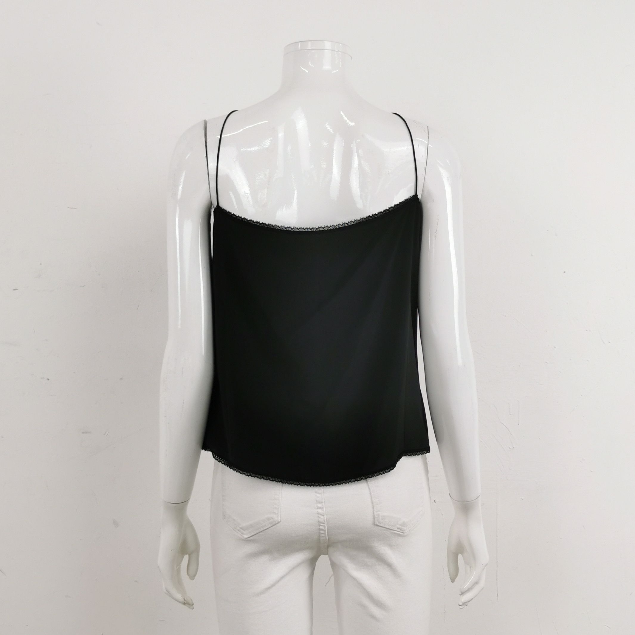 Gucci Gucci Black Silk-Cotton Long-Sleeve Shirt S Size S / US 4 / IT 40 - 7 Thumbnail