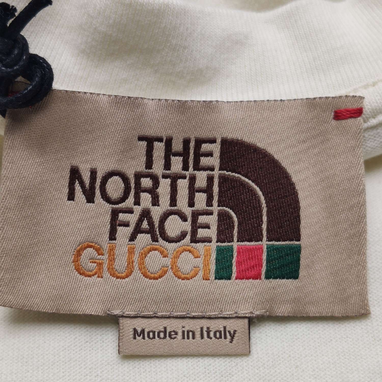 Gucci The North Face x Gucci Logo Print Cream T-Shirt Size US XXL / EU 58 / 5 - 9 Thumbnail