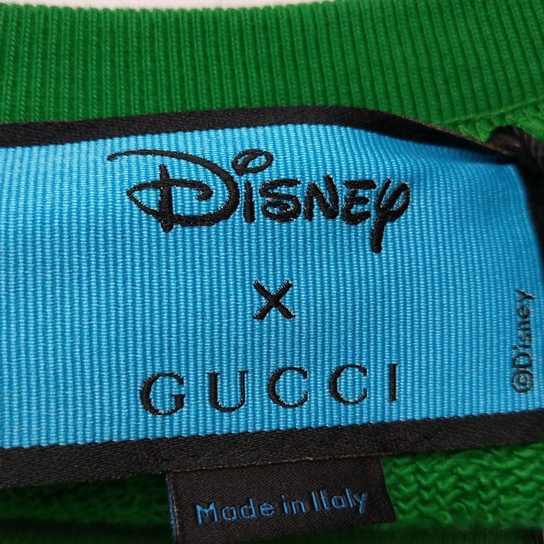 Gucci Gucci x Disney Donald Duck Print Green Sweatshirt XS Size US XS / EU 42 / 0 - 12 Thumbnail