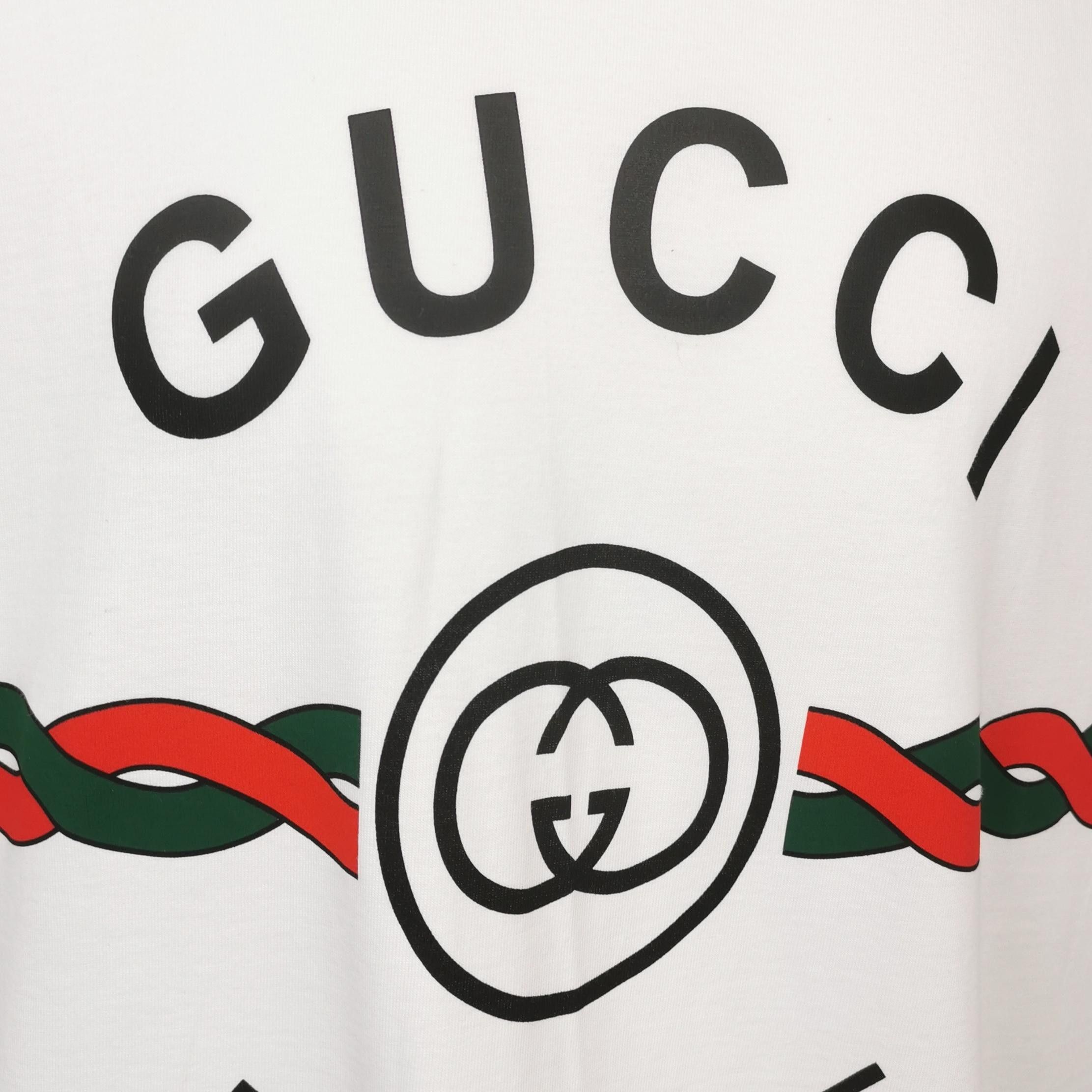 Gucci Gucci Firenze 1921 Print Crew Neck T-Shirt XL Size US XL / EU 56 / 4 - 5 Thumbnail