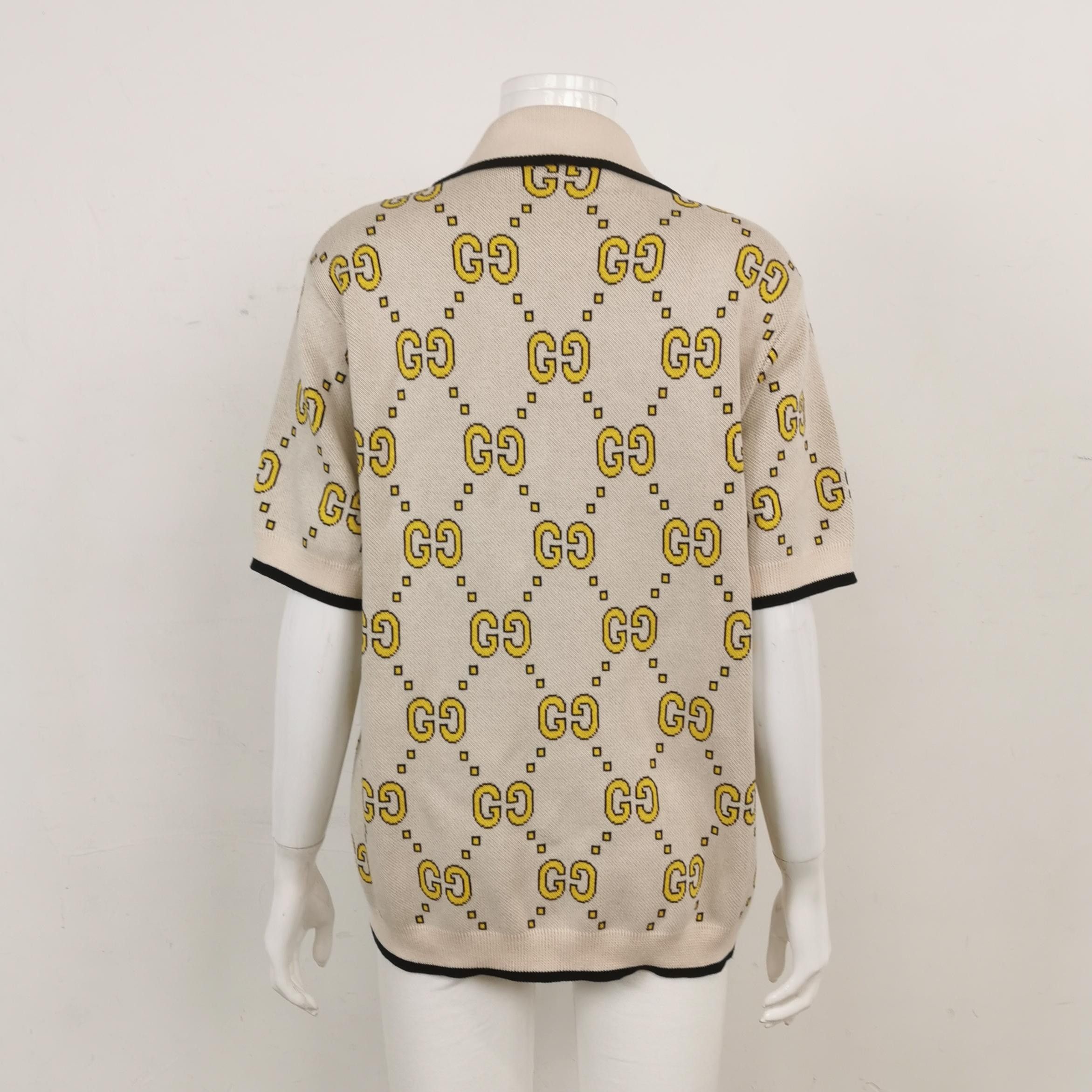 Gucci Gucci Size S GG Print Short-Sleeve Collared Jacket Size US S / EU 44-46 / 1 - 4 Thumbnail