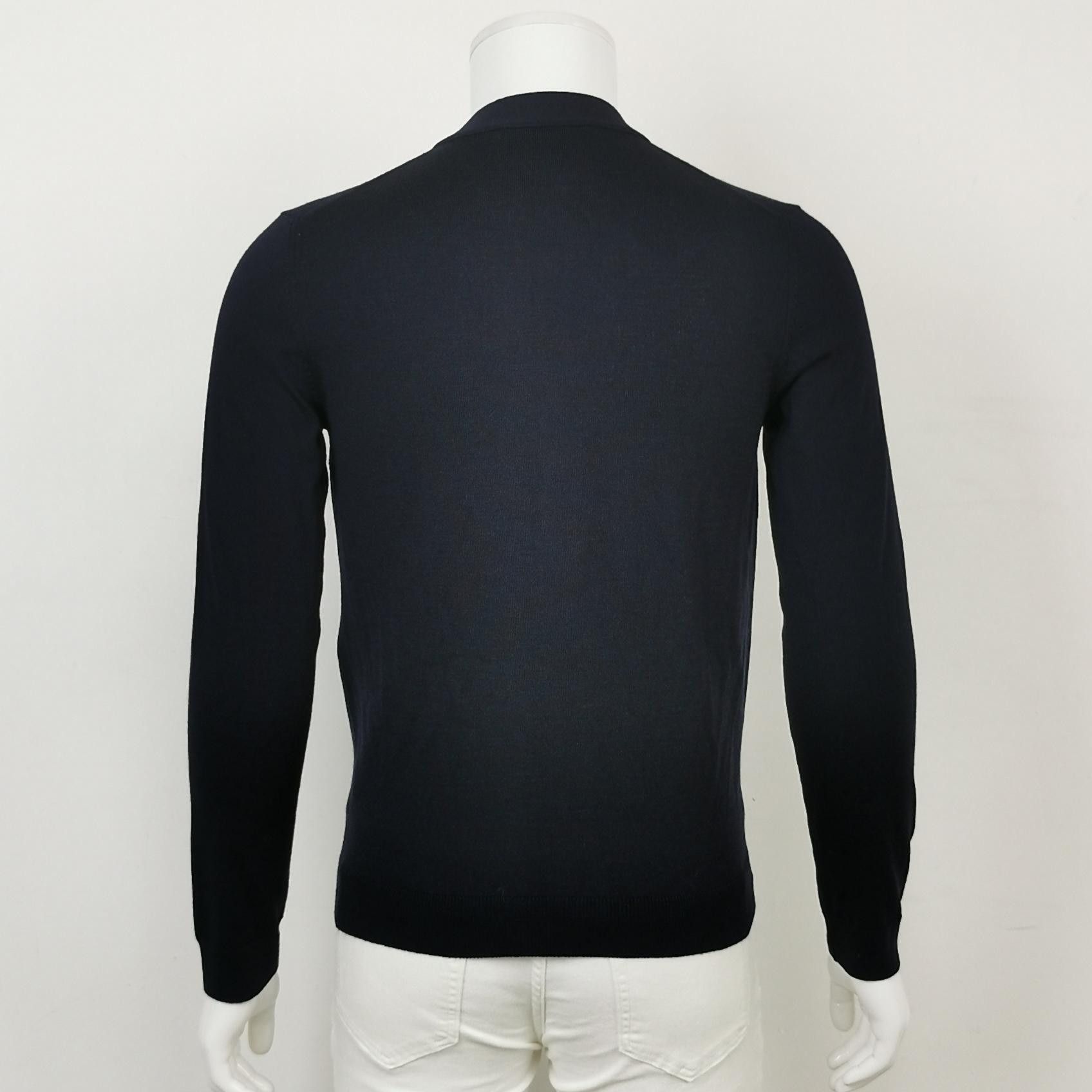 Gucci Gucci S Wool Solid V-Neck Long-Sleeve Cardigan Size US S / EU 44-46 / 1 - 3 Thumbnail