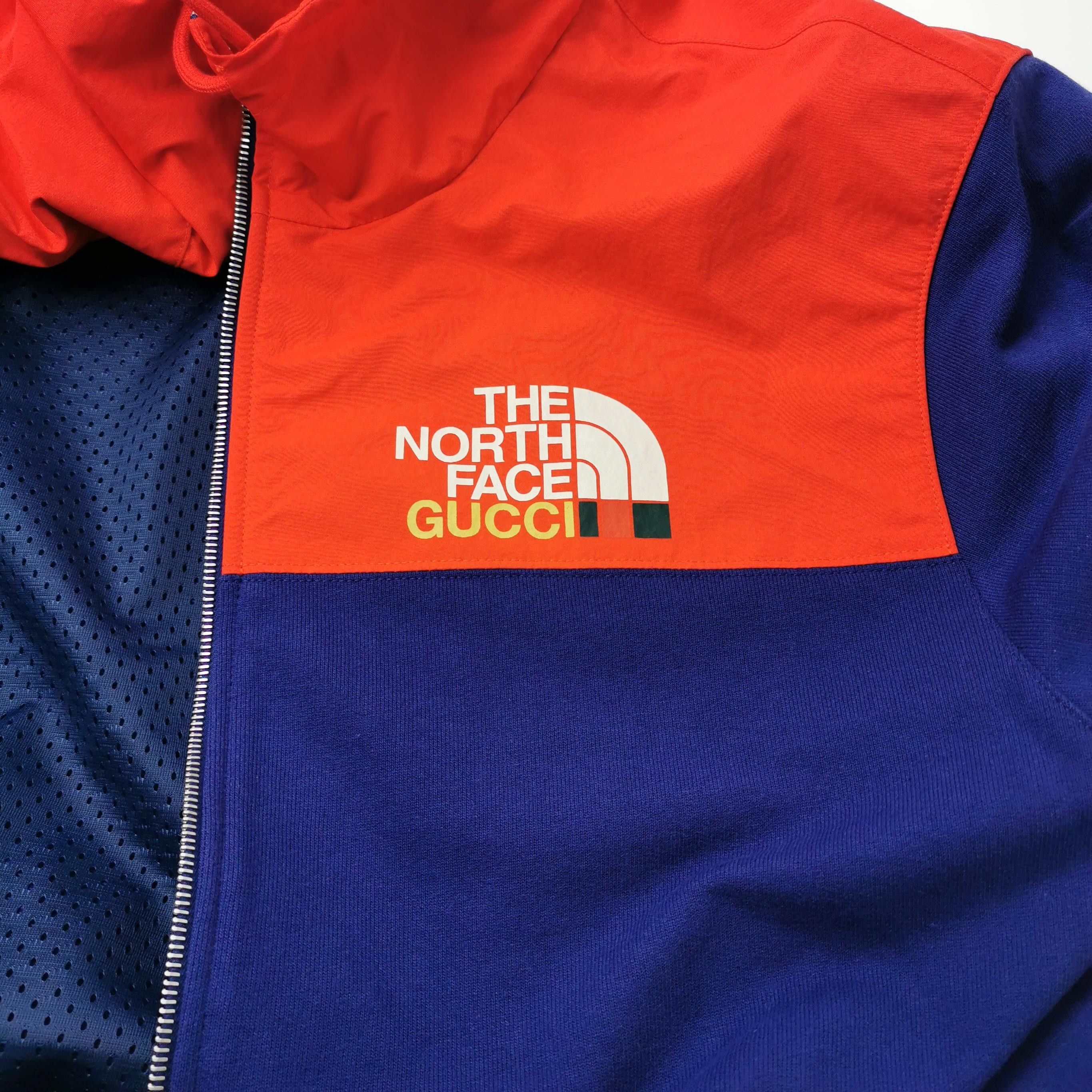 Gucci Gucci x The North Face Cotton Colorblock Logo Hoodie L Size US L / EU 52-54 / 3 - 5 Thumbnail
