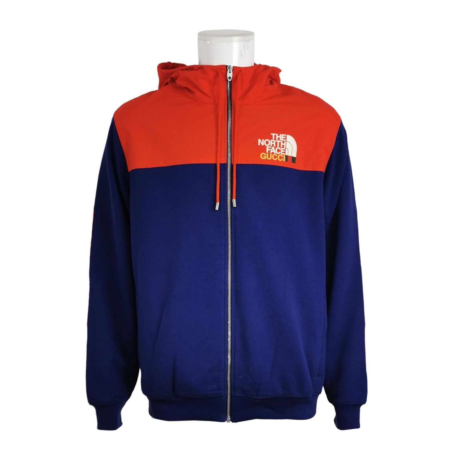 Gucci Gucci x The North Face Cotton Colorblock Logo Hoodie L Size US L / EU 52-54 / 3 - 2 Thumbnail