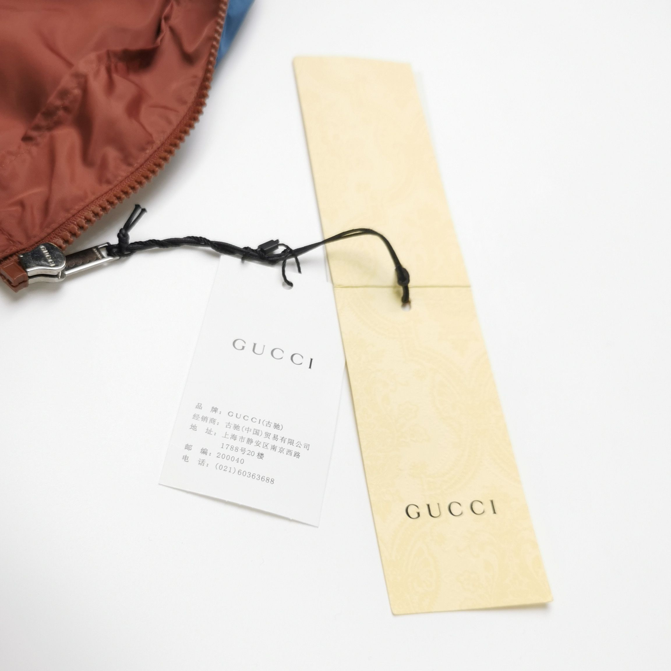 Gucci Gucci Two-Tone Hooded Jacket S Size Size US S / EU 44-46 / 1 - 8 Thumbnail