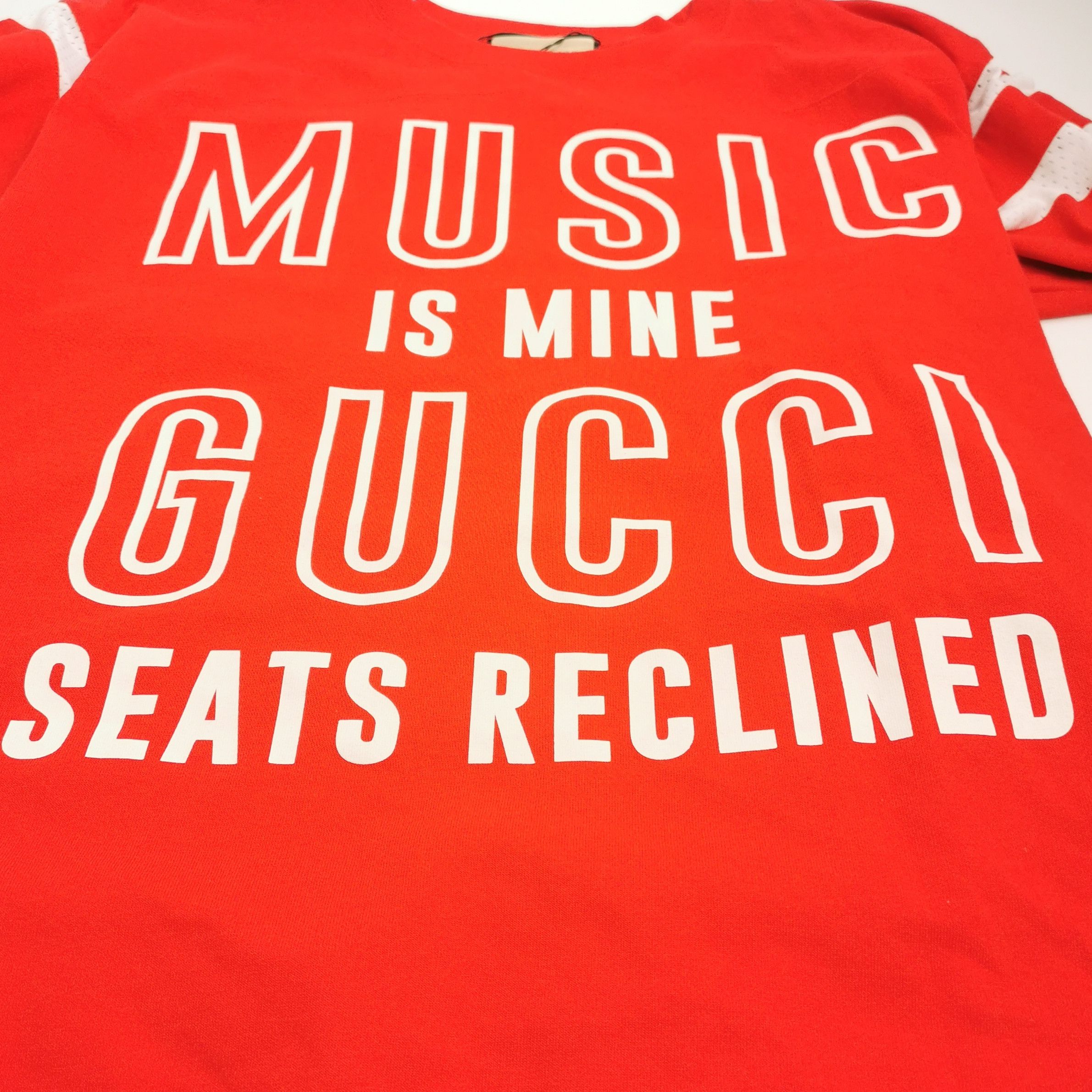 Gucci Gucci Music Is Mine Red Graphic T-Shirt Size US XS / EU 42 / 0 - 5 Thumbnail