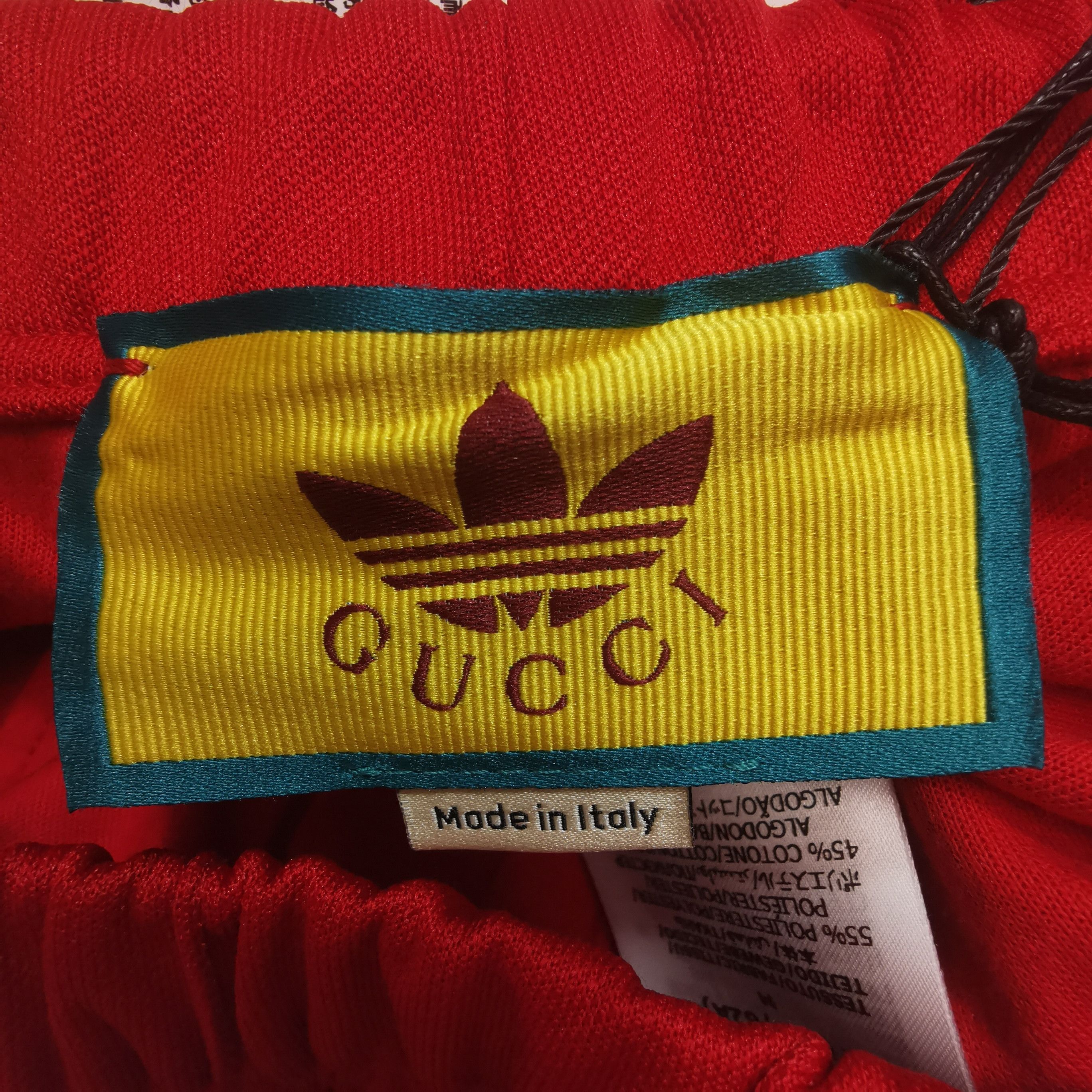 Gucci Gucci x Adidas Red Logo Track Pants Size US 32 / EU 48 - 13 Thumbnail