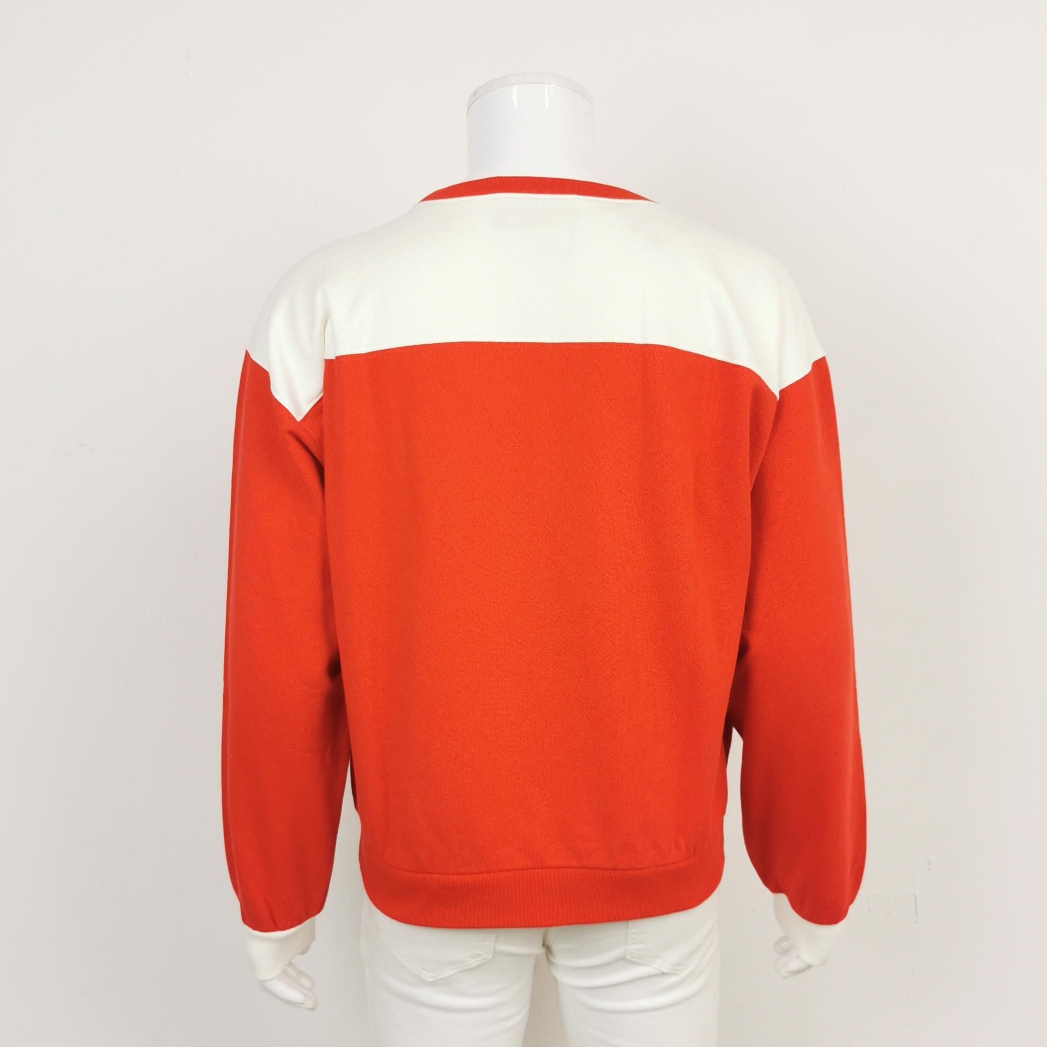 Gucci Gucci S Orange Interlocking G Crewneck Sweatshirt Size US S / EU 44-46 / 1 - 4 Thumbnail