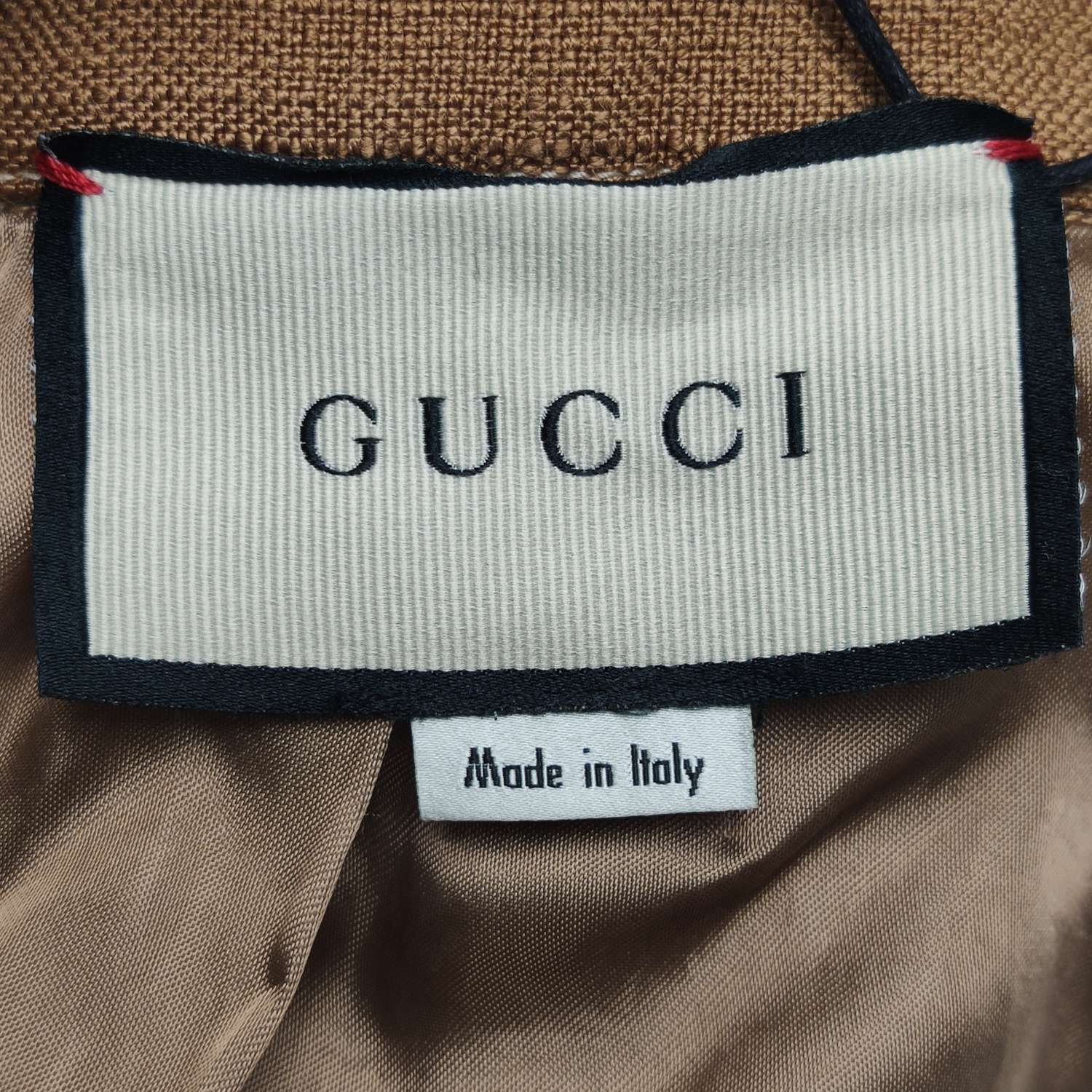 Gucci Gucci S Size Brown Cotton Jacket Size US S / EU 44-46 / 1 - 10 Thumbnail