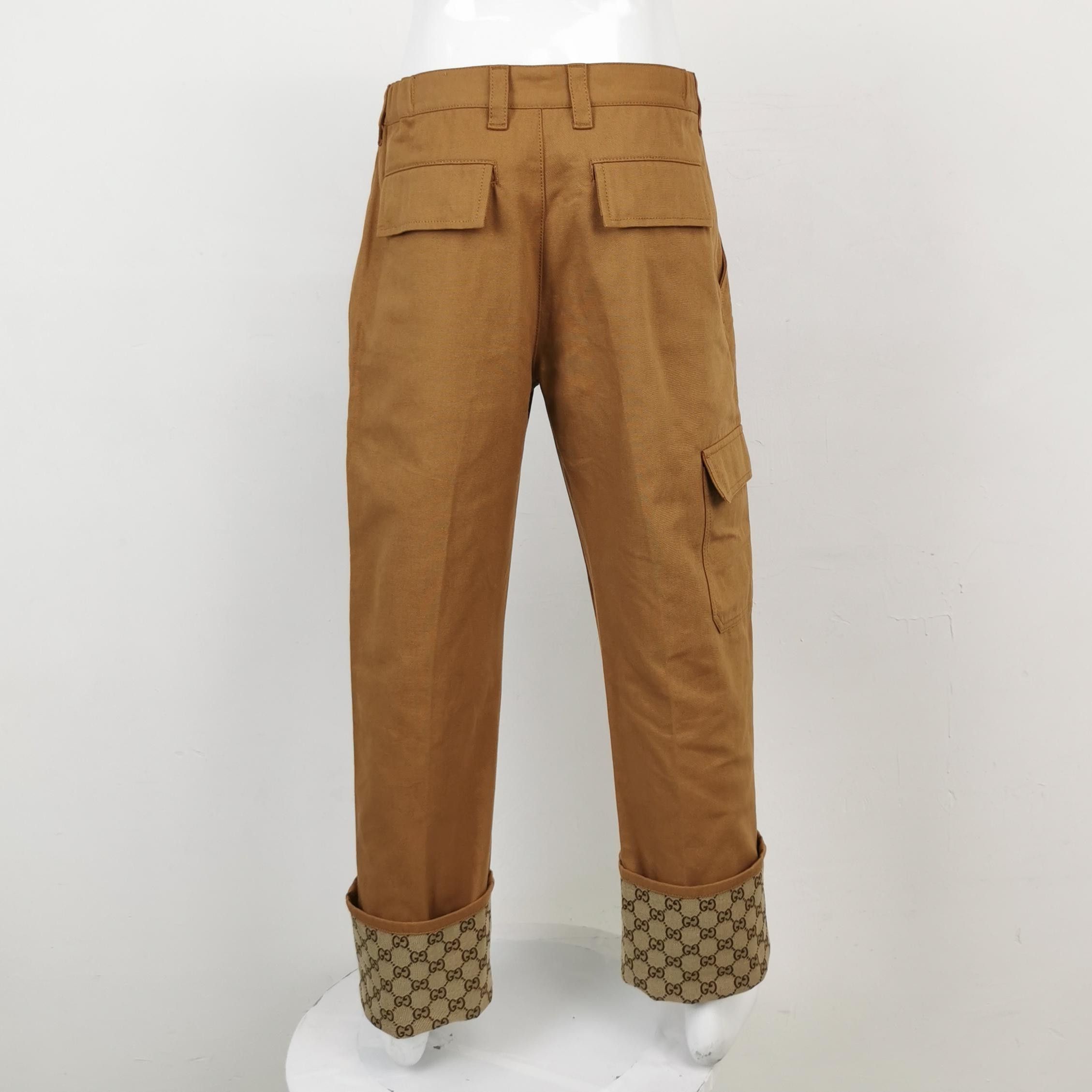 Gucci Gucci Cotton Double G Cargo Pants S/46 Size US 34 / EU 50 - 4 Thumbnail