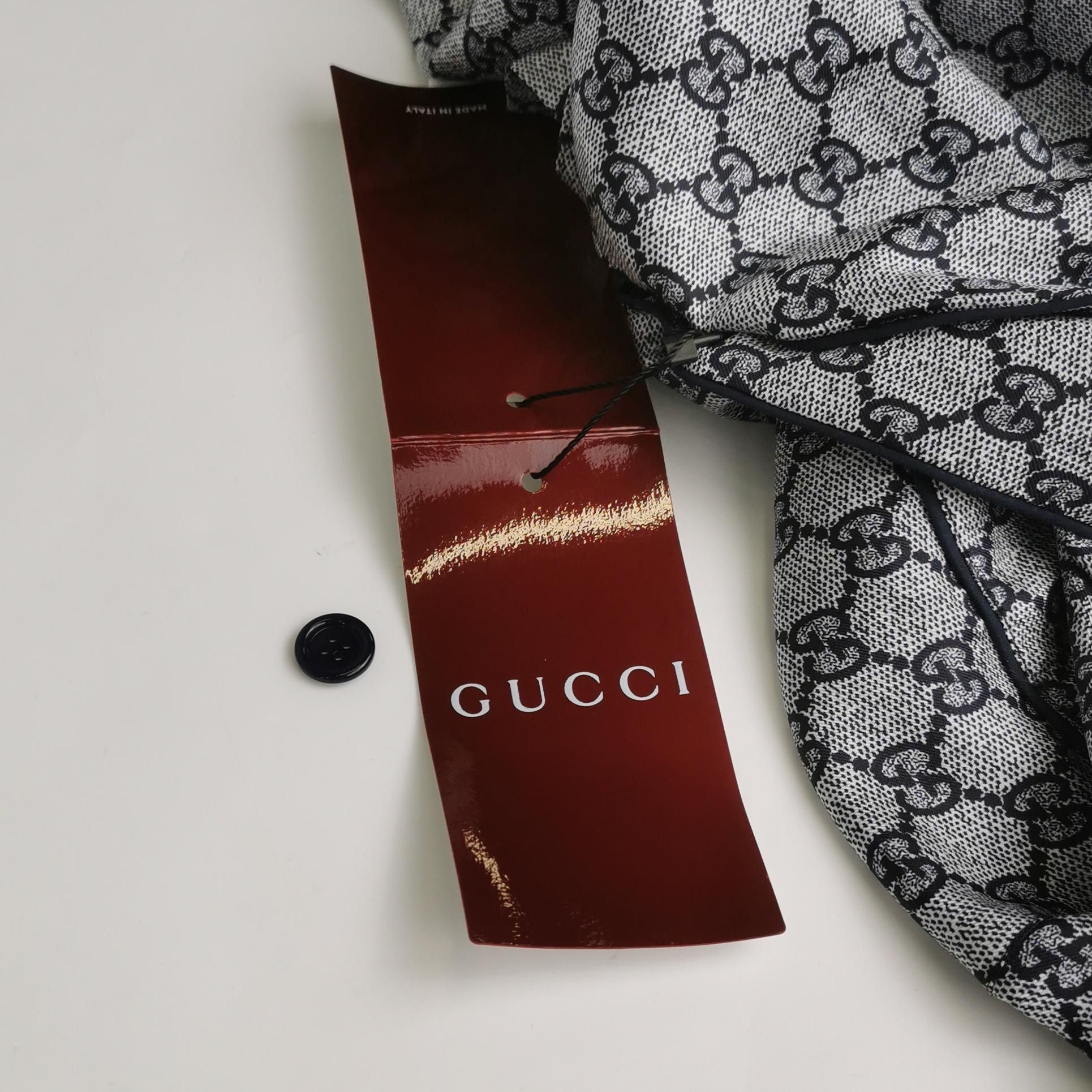 Gucci Gucci GG Monogram Silk Lapel Collar Long-Sleeve Shirt Size US M / EU 48-50 / 2 - 5 Thumbnail