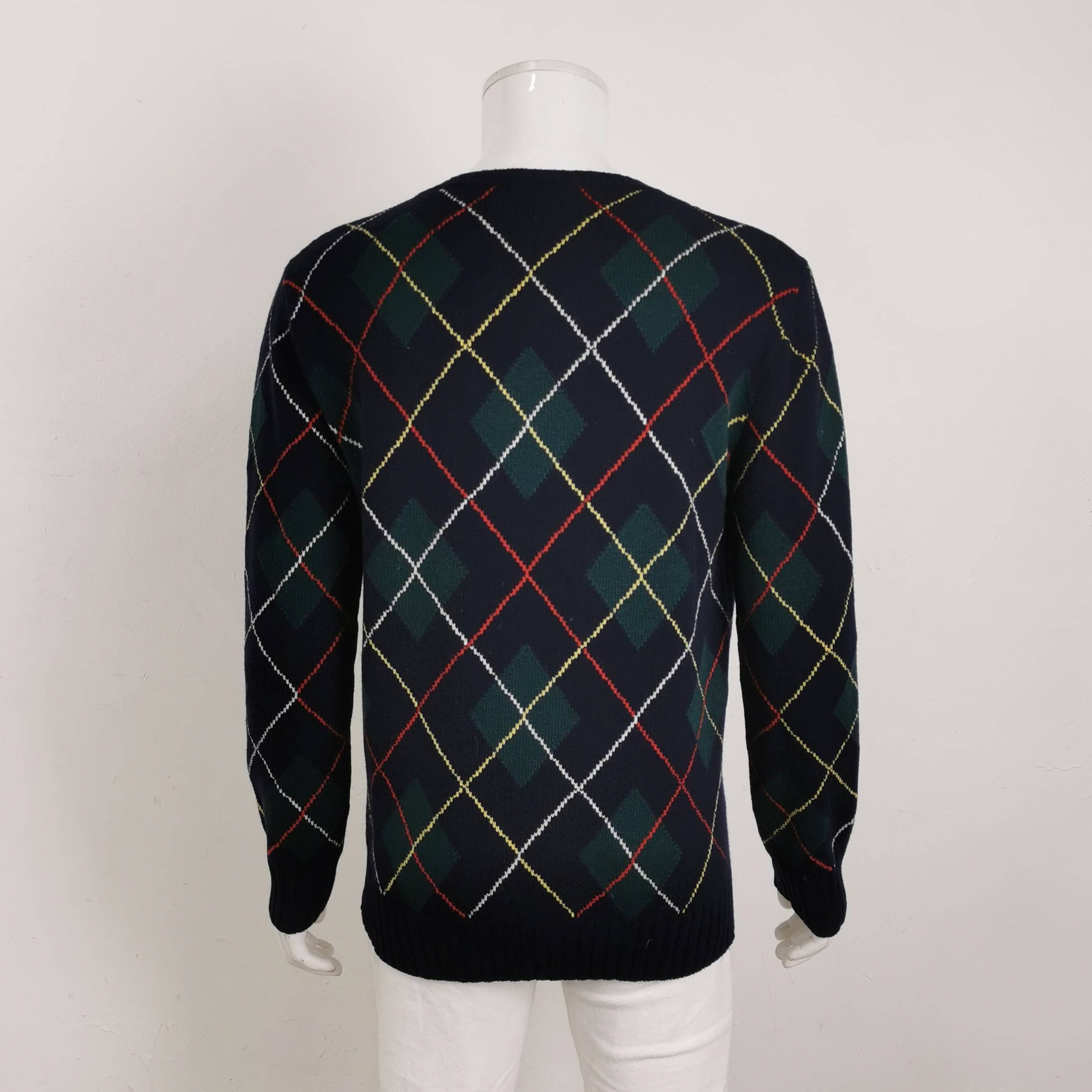 Gucci Gucci Wool Patterned Crewneck Sweater S Size US S / EU 44-46 / 1 - 3 Thumbnail