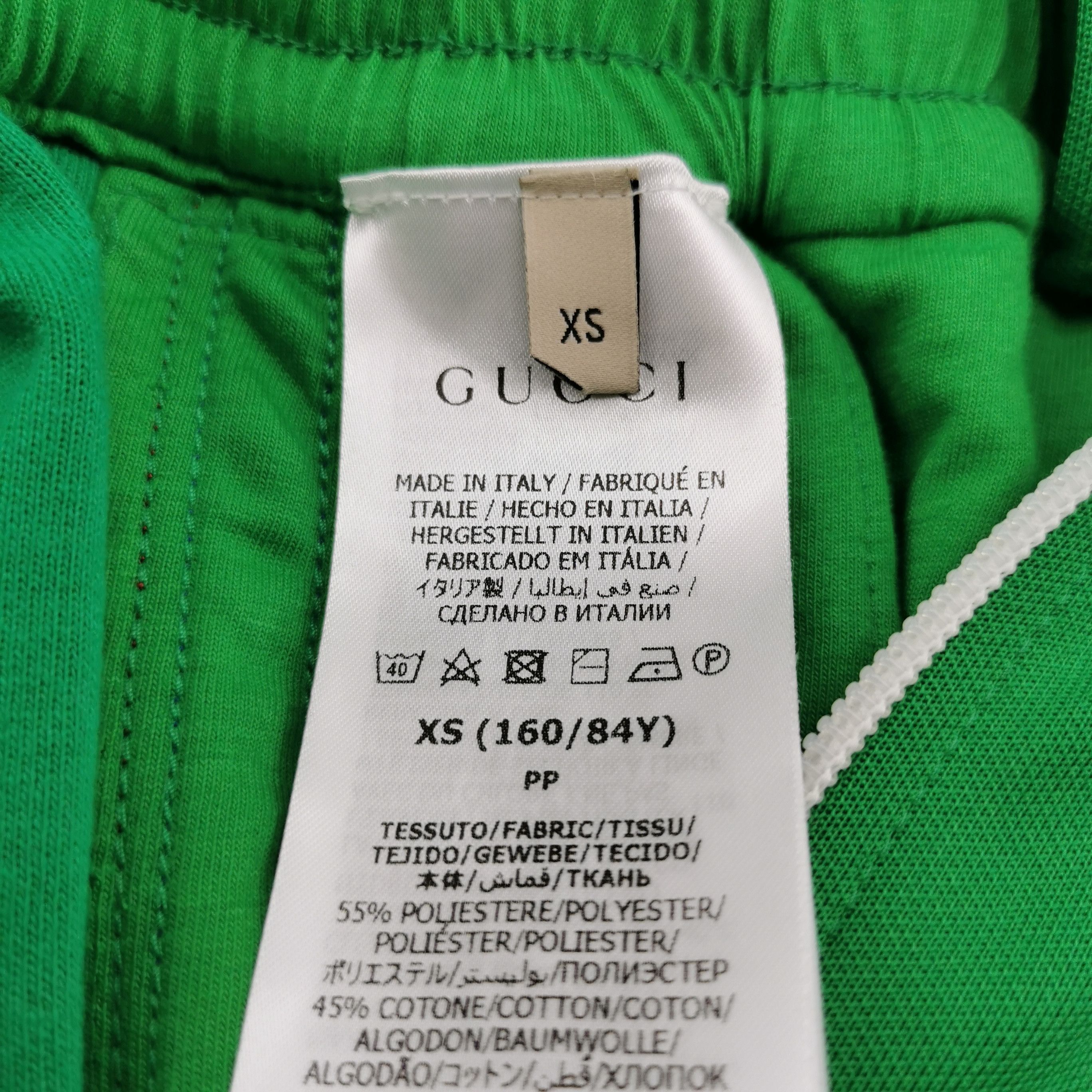 Gucci Gucci x adidas Green Logo Zip-Up Jumpsuit XS Size 38" / US 16 / IT 52 - 15 Thumbnail