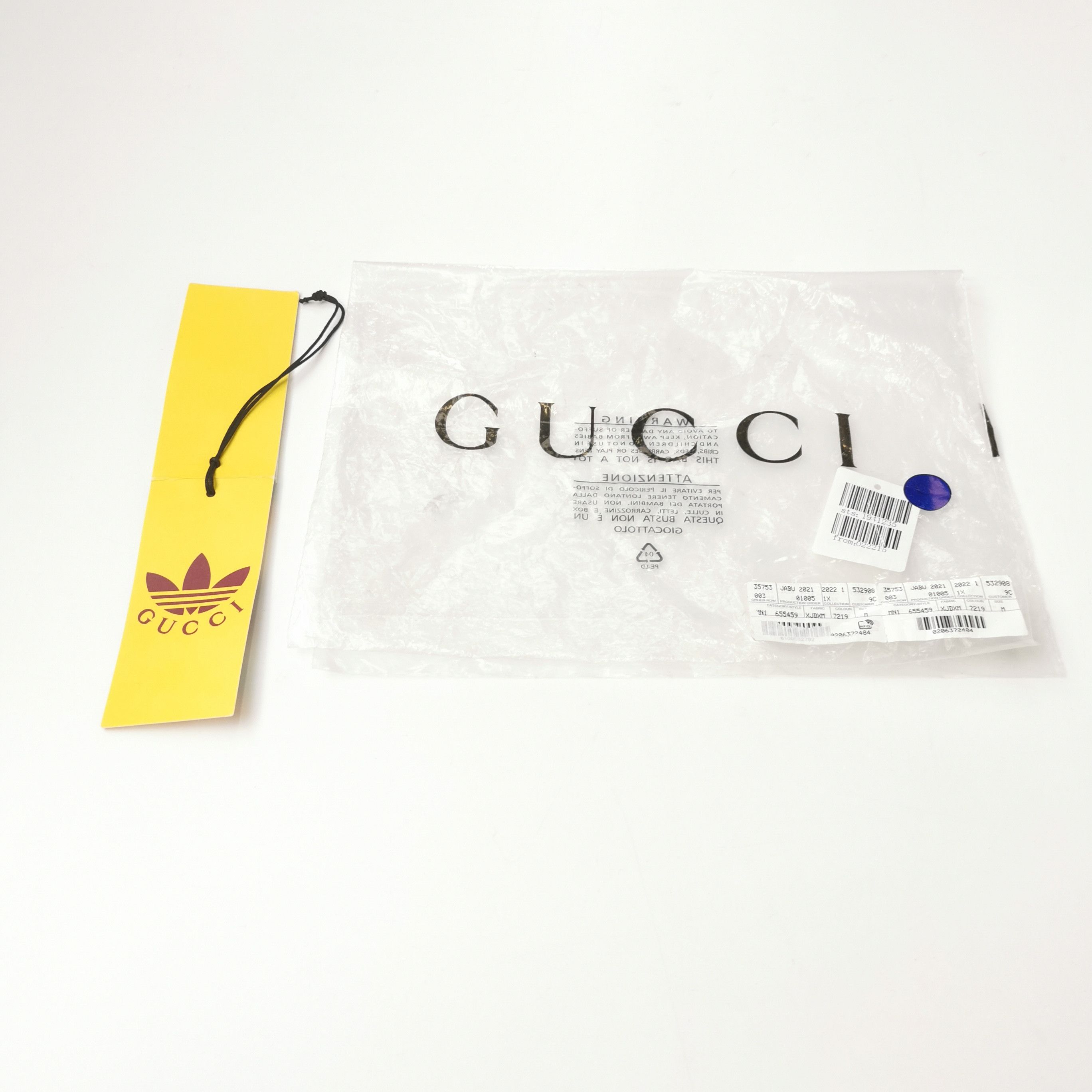 Gucci Gucci x adidas V-Neck Logo Short Sleeve T-Shirt XS Size XS / US 0-2 / IT 36-38 - 10 Thumbnail