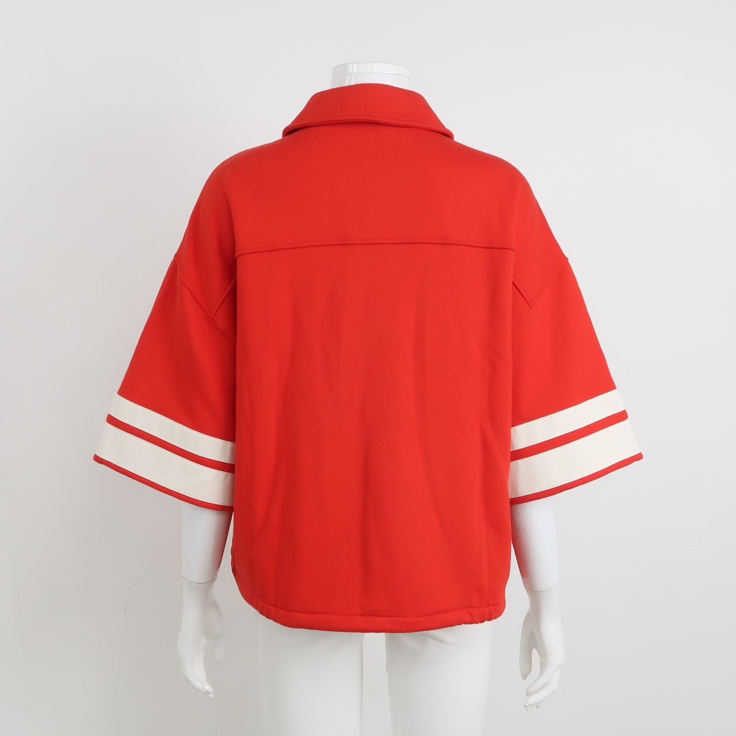 Gucci Gucci Cotton Striped G Logo Collared Zip Jacket S Size S / US 4 / IT 40 - 3 Thumbnail