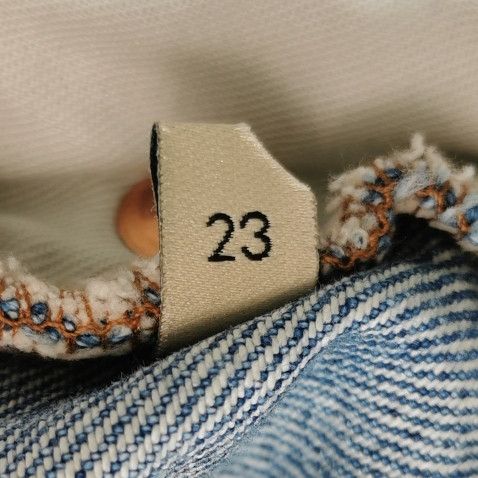 Gucci Gucci Denim Shorts w/ Apple & Double G Logo Size 23" - 12 Thumbnail
